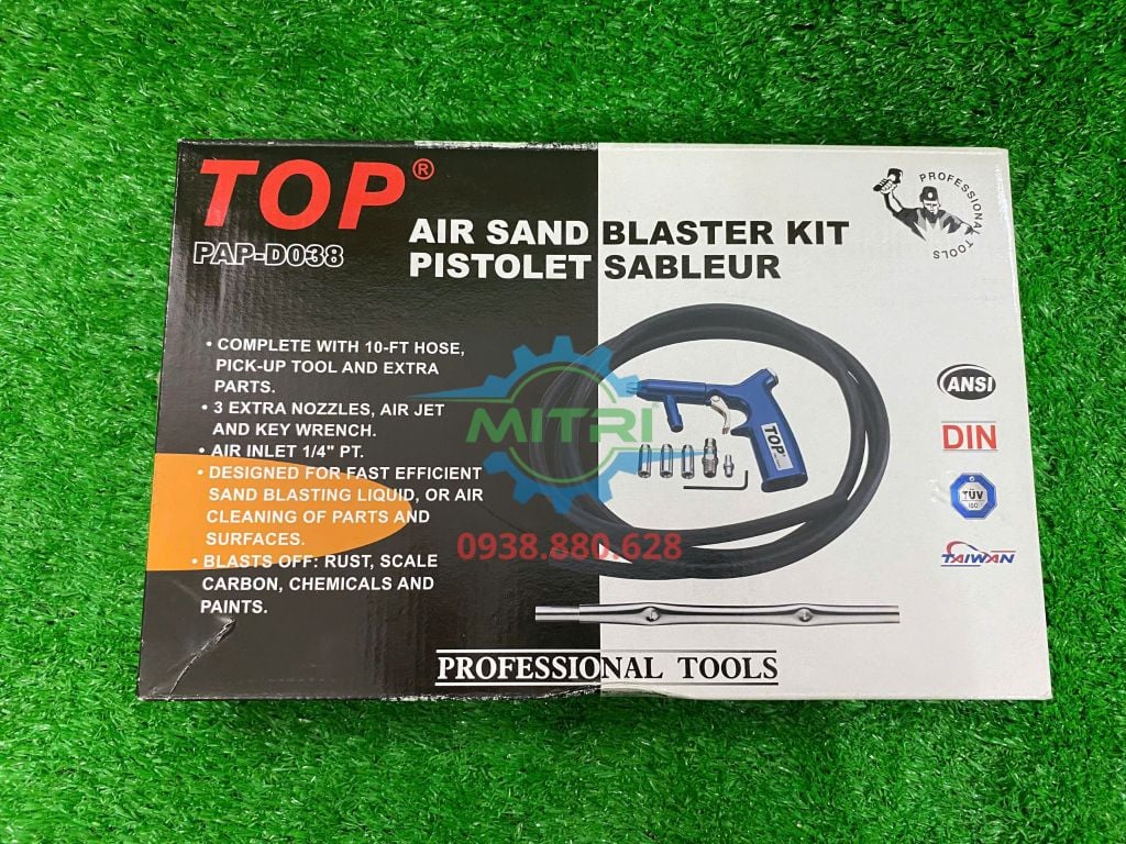Súng Hơi Phun Cát TOP PAP-D038 - hình ảnh sản phẩm thực tế 4