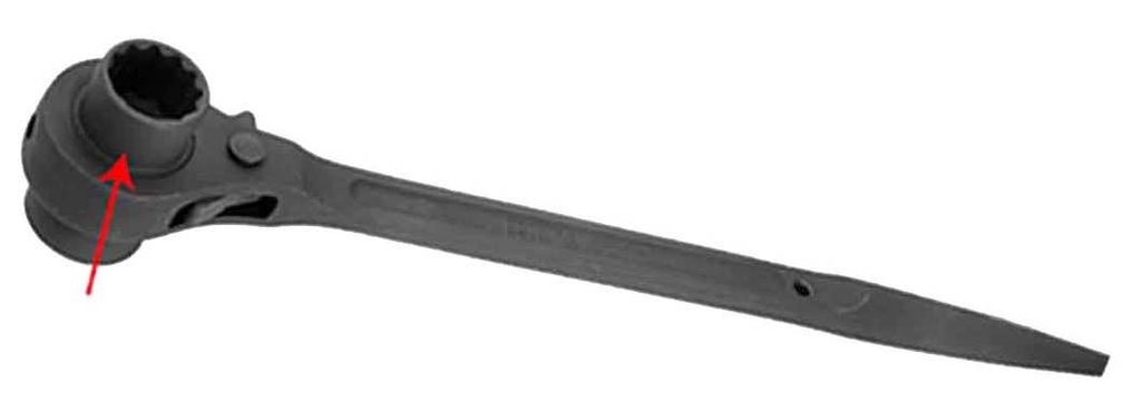 Cờ Lê Đuôi Chuột 19x21mm Total THTRSW19211 - hình ảnh sản phẩm thực tế 1