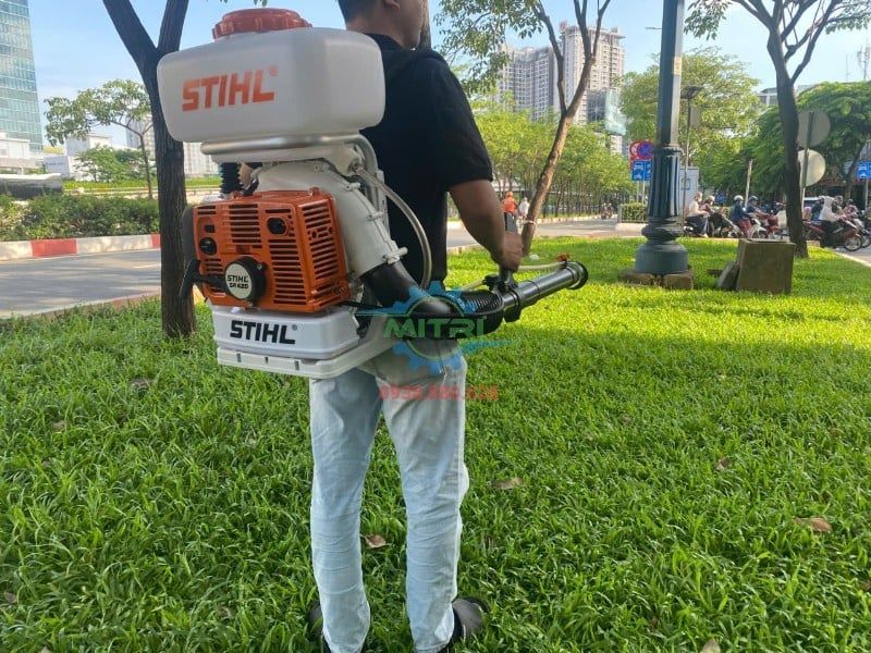 Máy Phun Thuốc STIHL SR420 Chính Hãng – 56.5cc, Bình 13L - hình ảnh sản phẩm thực tế 8