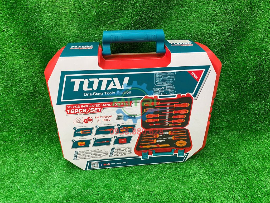 Bộ 16 Công Cụ Cách Điện Total THKITH1601 - hình ảnh sản phẩm thực tế 2