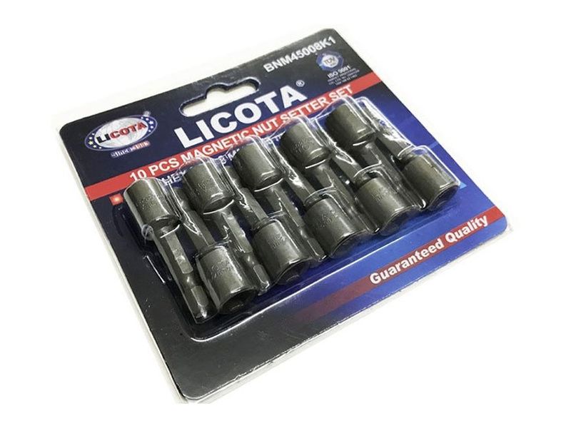 Đầu Siết Tôn Cao Cấp (Dài 45mm) Lỗ 8mm Licota BNM45008K1 (vĩ 10 cái) - hình ảnh sản phẩm thực tế 1