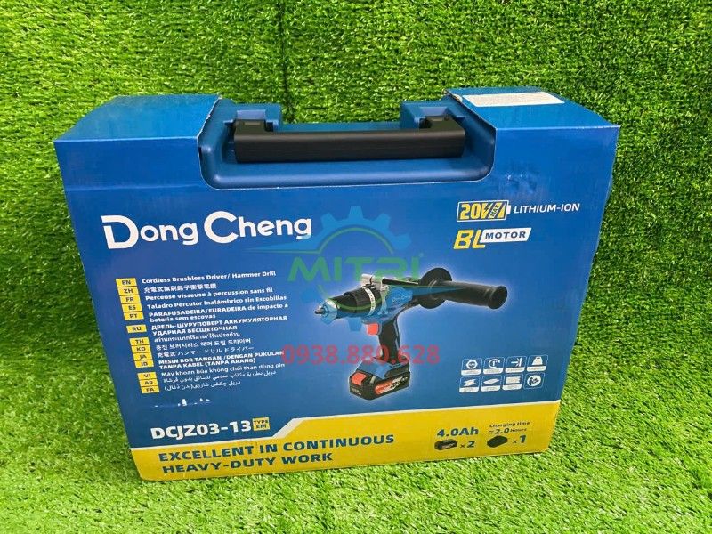 Máy Khoan 3 Chức Năng Dongcheng DCJZ03-13 Chính Hãng Có Sẵn Tại Minh Triết - hình ảnh sản phẩm thực tế 22