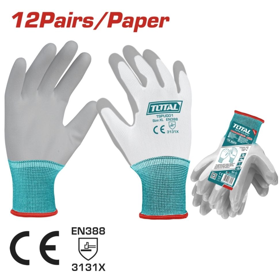 Găng Tay Phủ PU Total TSPUG01 - hình ảnh sản phẩm thực tế 1