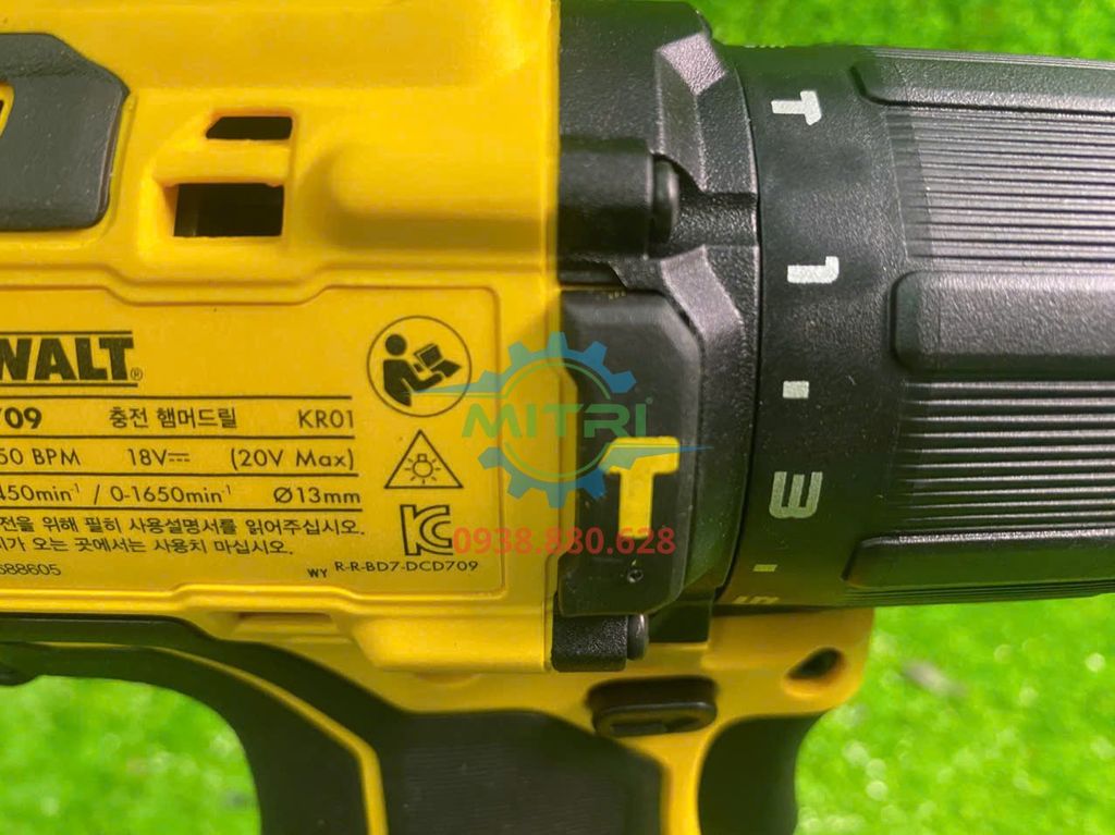 Máy Khoan Dewalt DCD709N 18V XR Chính Hãng Có Sẵn Tại Minh Triết - hình ảnh sản phẩm thực tế 7