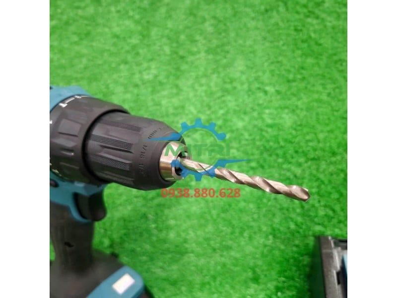 Máy Khoan Động Lực Dùng Pin Makita DHP490RTJ 18V Chính Hãng – Bộ Pin Sạc Hộp Makpac - hình ảnh sản phẩm thực tế 9