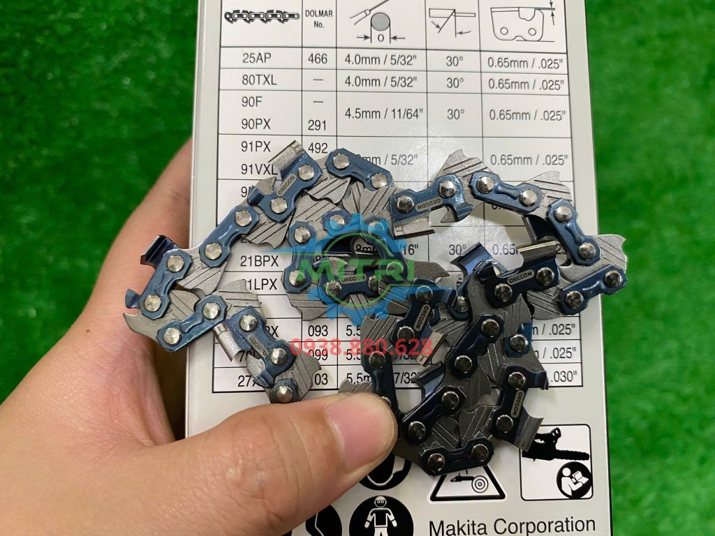 Dây Xích Dùng Cho DUC101, UC100D 80TXL Makita 1910V6-4 - hình ảnh sản phẩm thực tế 5