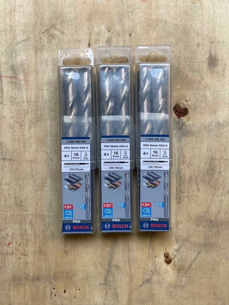 Mũi khoan sắt HSS-G 16.0mm Bosch 2608585595 - hình ảnh sản phẩm thực tế 2