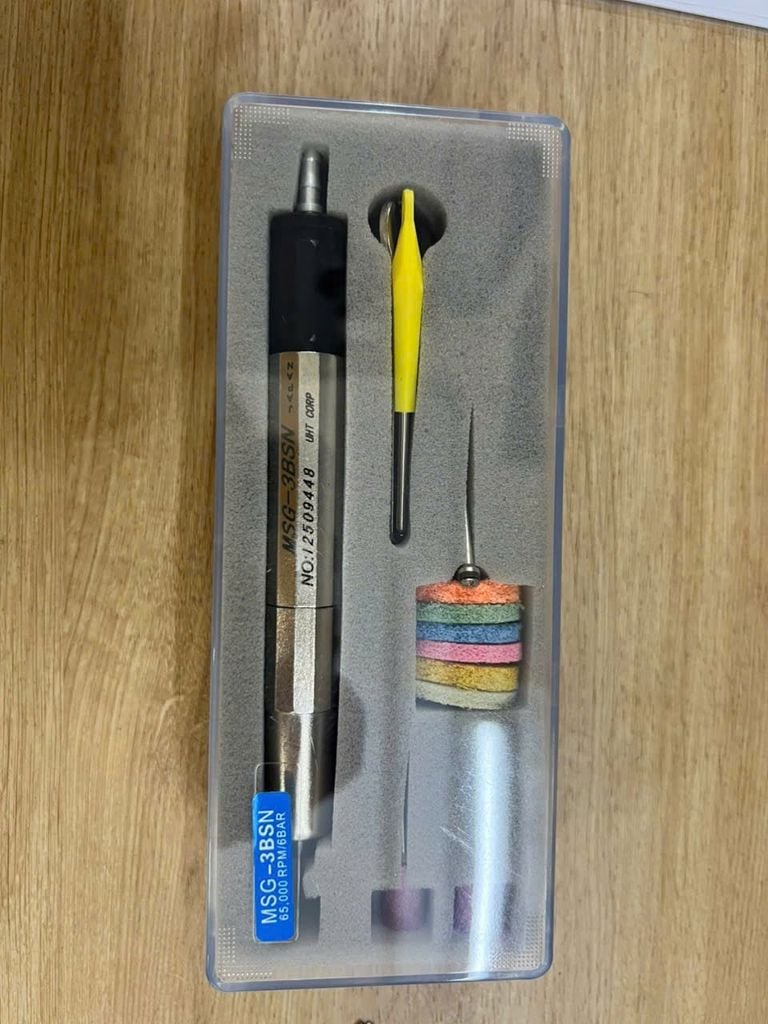 Máy mài khuôn khí nén UHT MSG-3BSN - hình ảnh sản phẩm thực tế 2