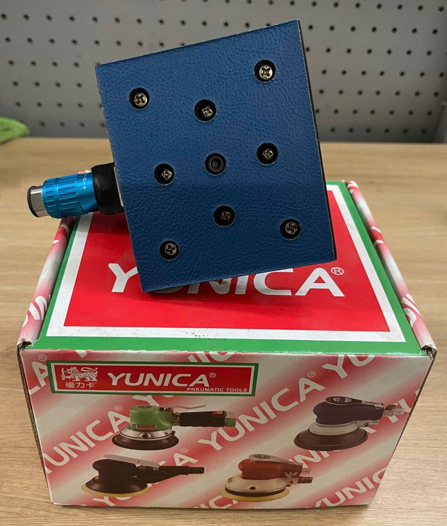 Máy chà nhám vuông dùng hơi YUNICA YS-813Z - hình ảnh sản phẩm thực tế 5