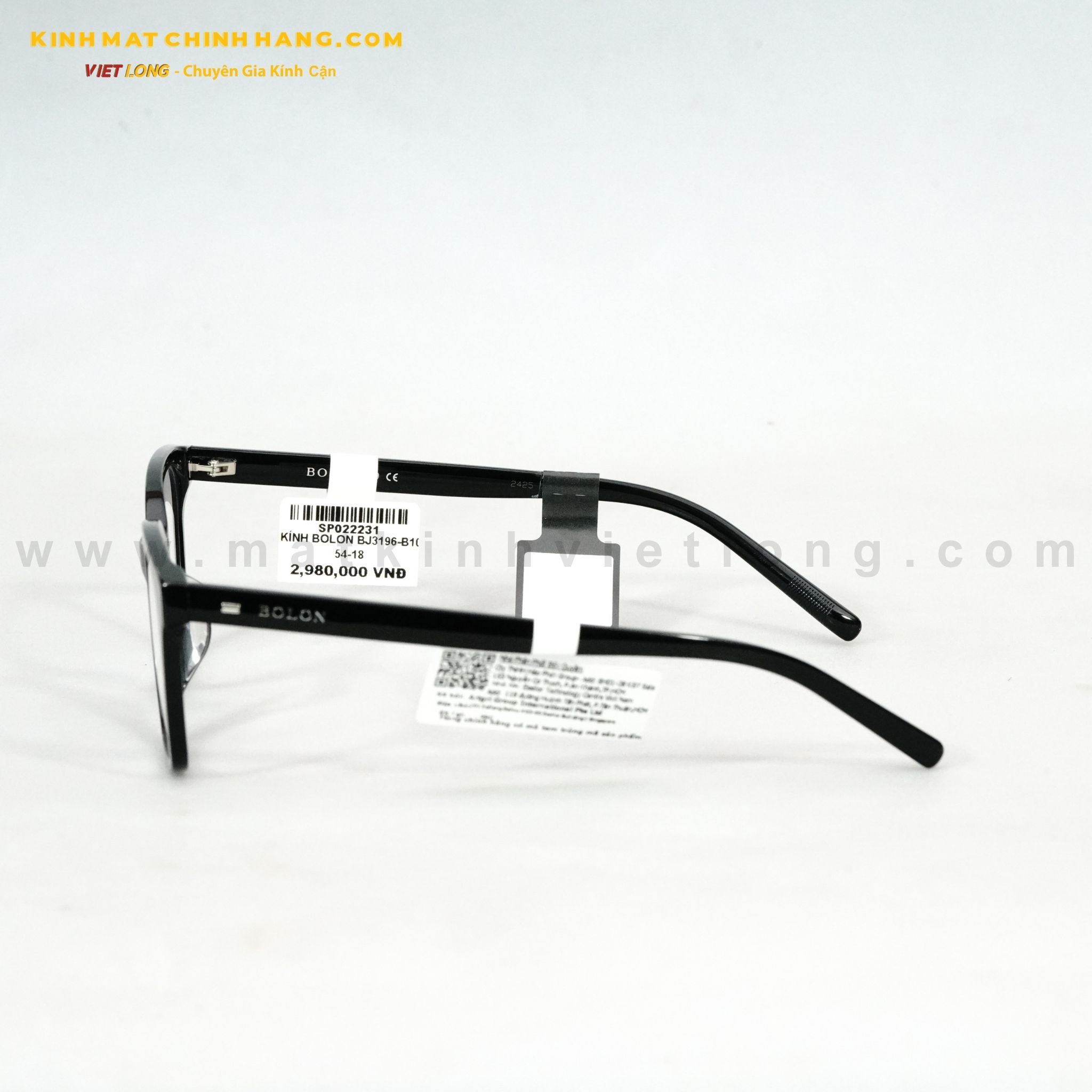  GỌNG KÍNH BOLON BJ3196-B10 54-18 