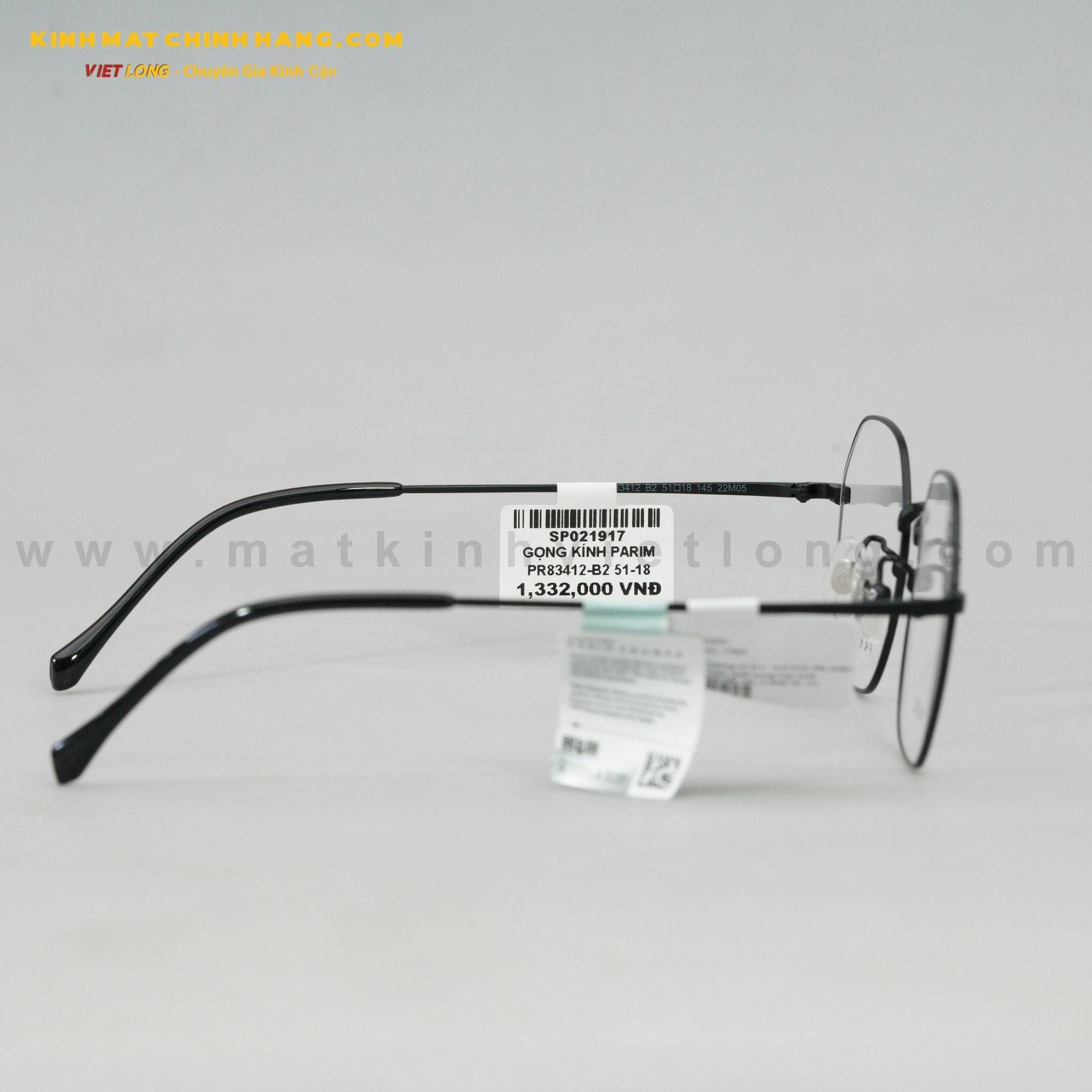  GỌNG KÍNH PARIM PR83412-B2 51-18 