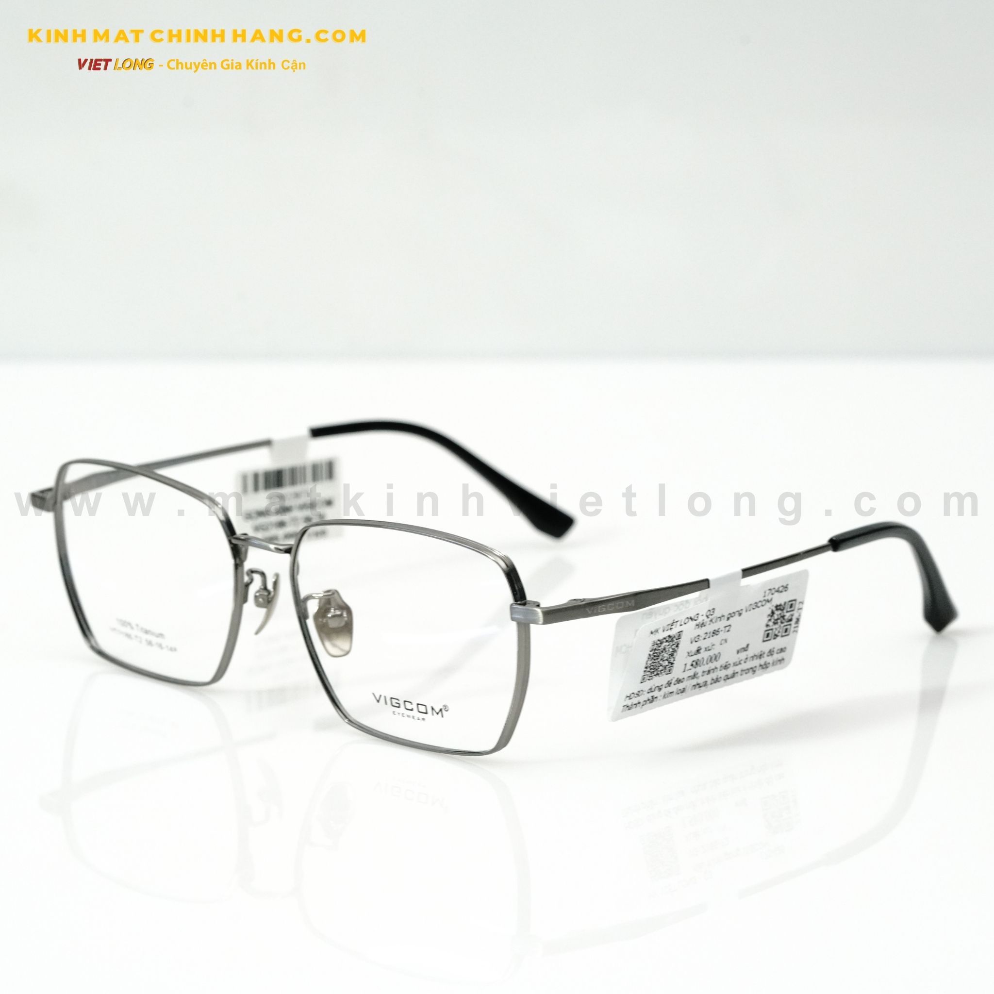  GỌNG KÍNH VIGCOM VG2186-T2 56-16 