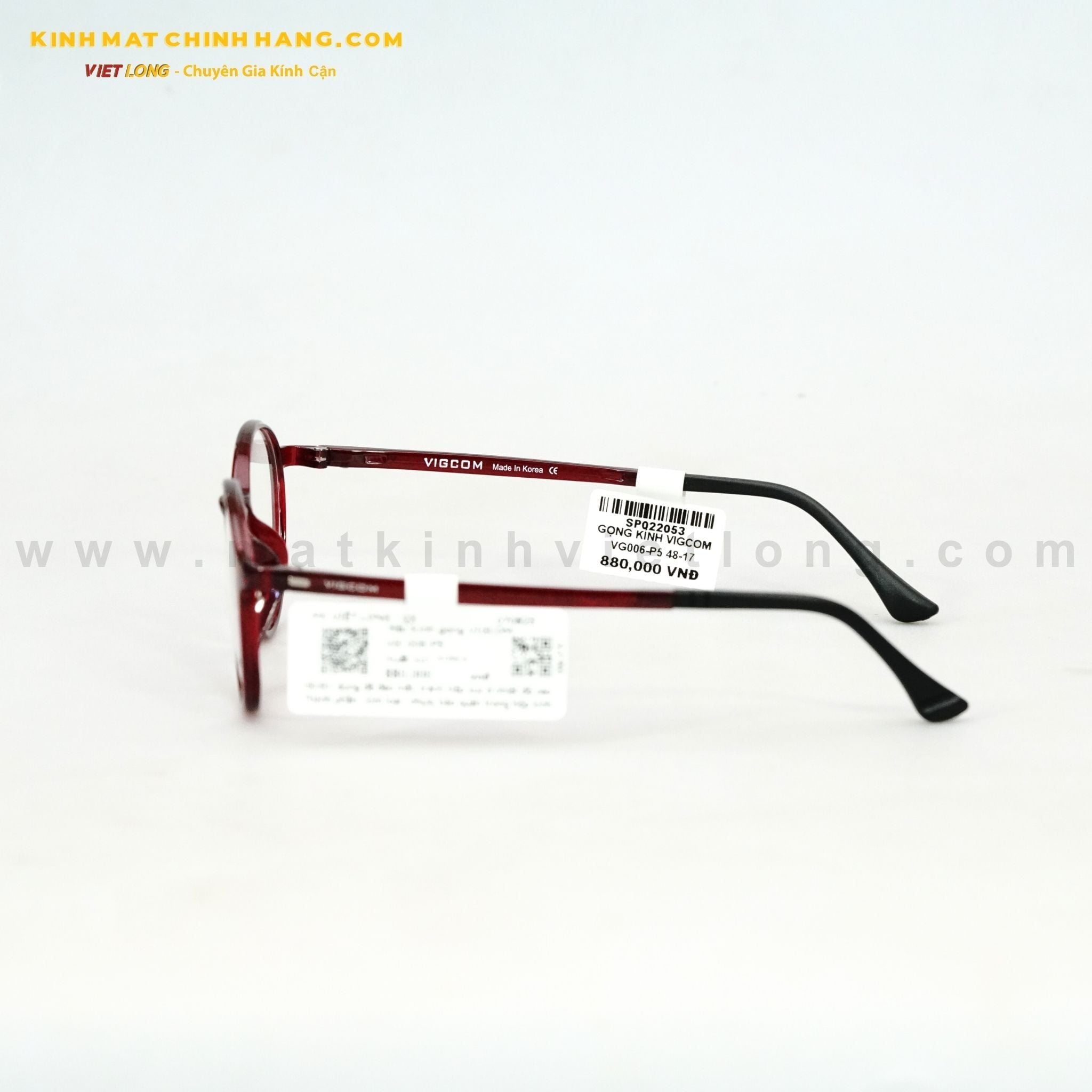  GỌNG KÍNH VIGCOM VG006-P5 48-17 