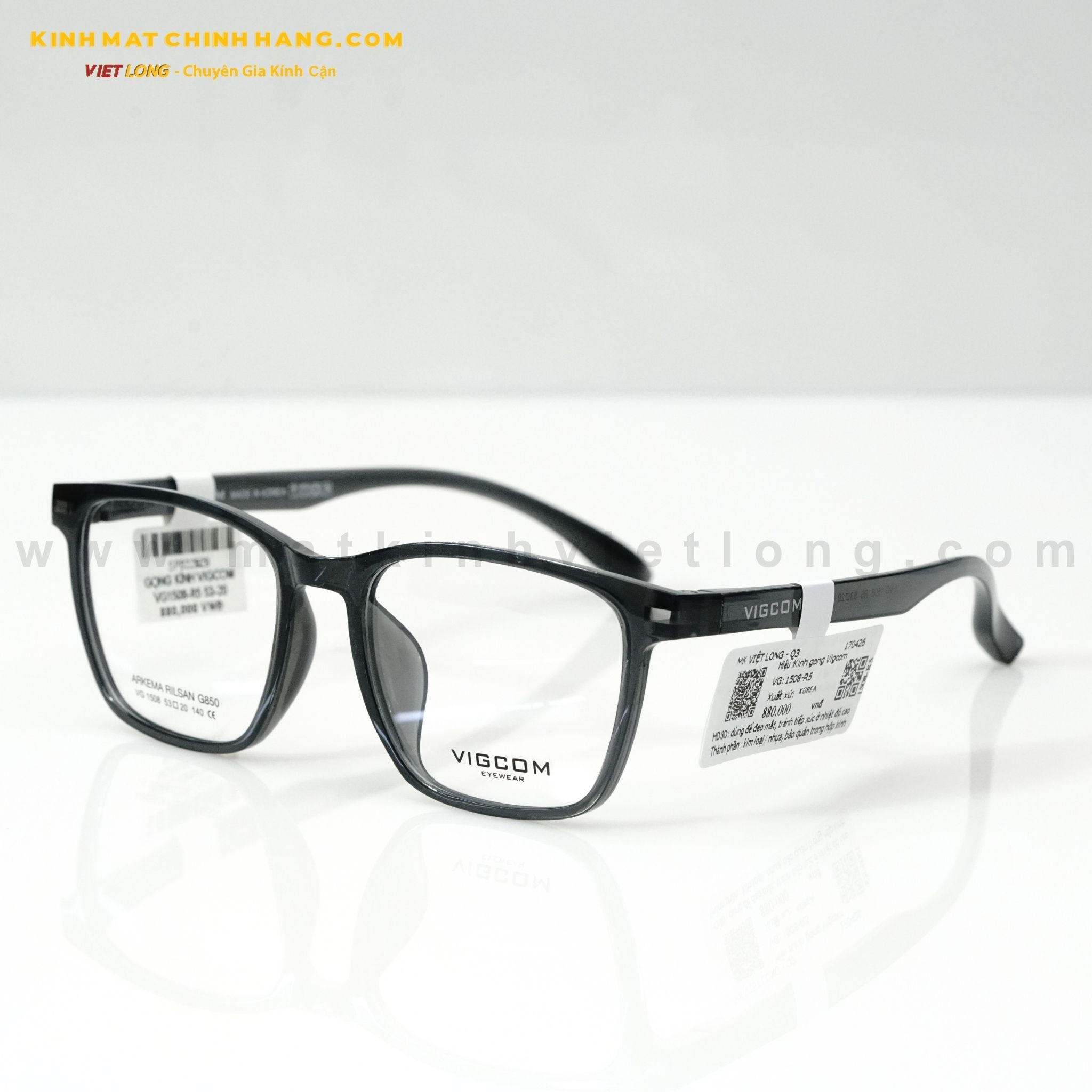  GỌNG KÍNH VIGCOM VG1508-R5 53-20 