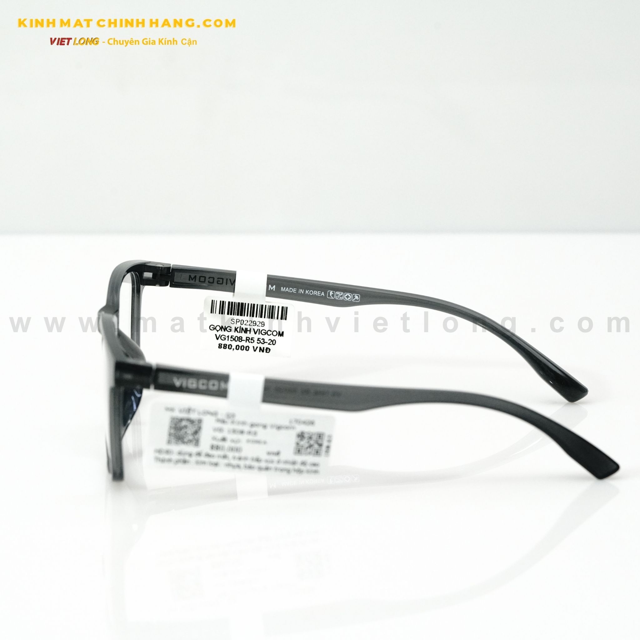  GỌNG KÍNH VIGCOM VG1508-R5 53-20 