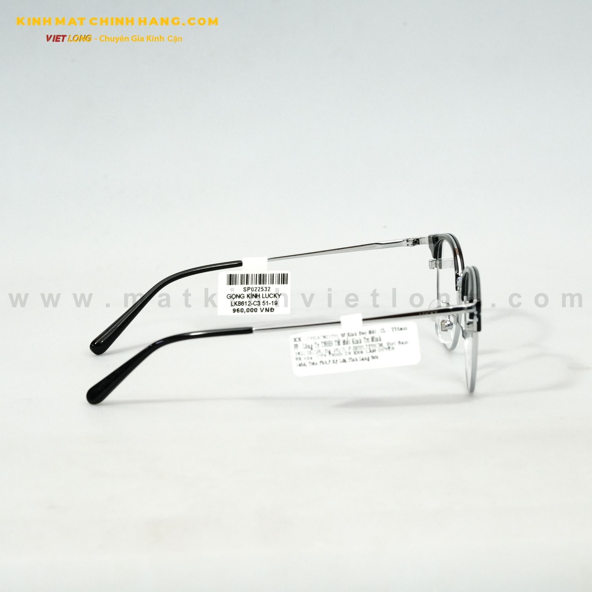  GỌNG KÍNH LUCKY LK8612-C3 51-19 