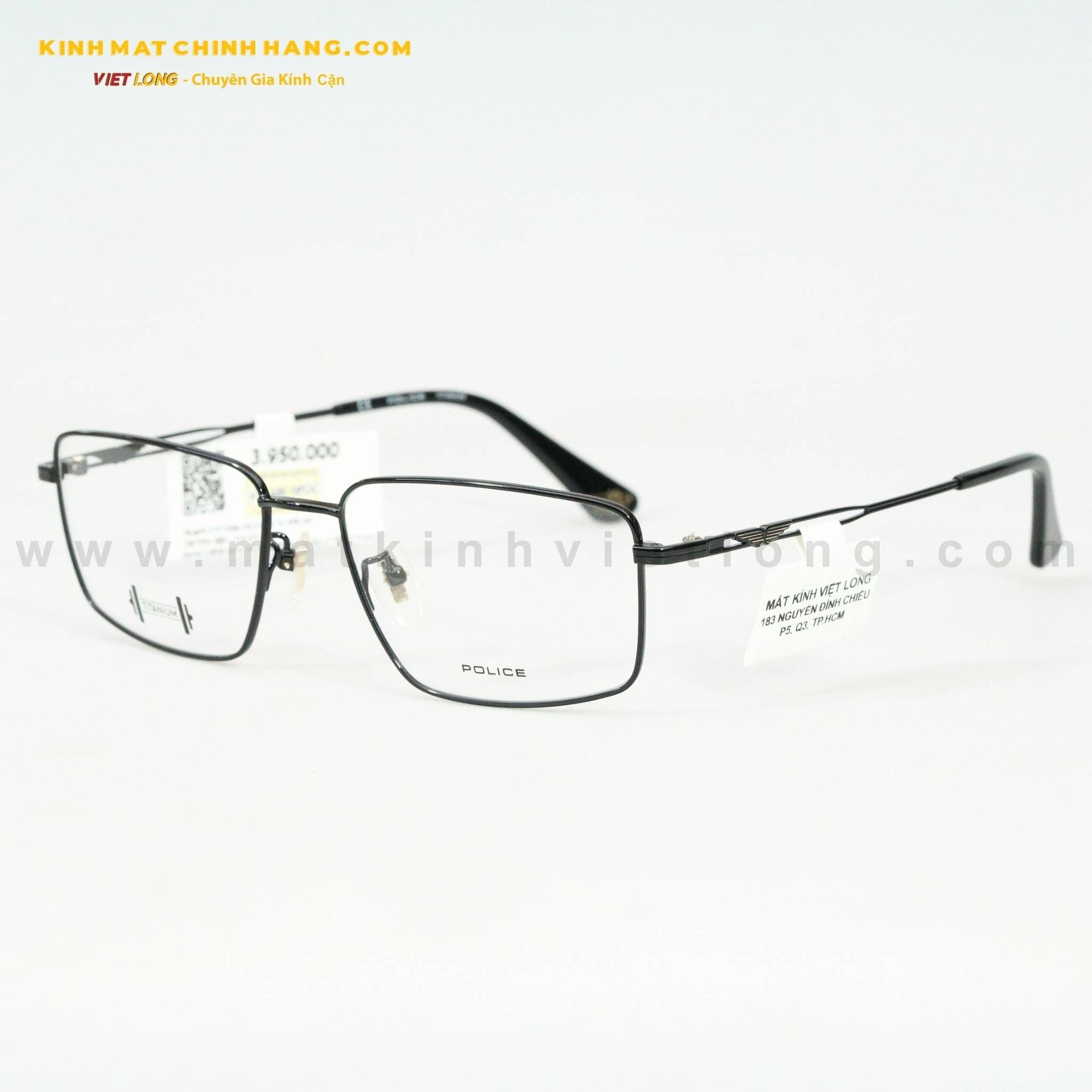  GỌNG KÍNH POLICE VPLF21J-560583 56-17 