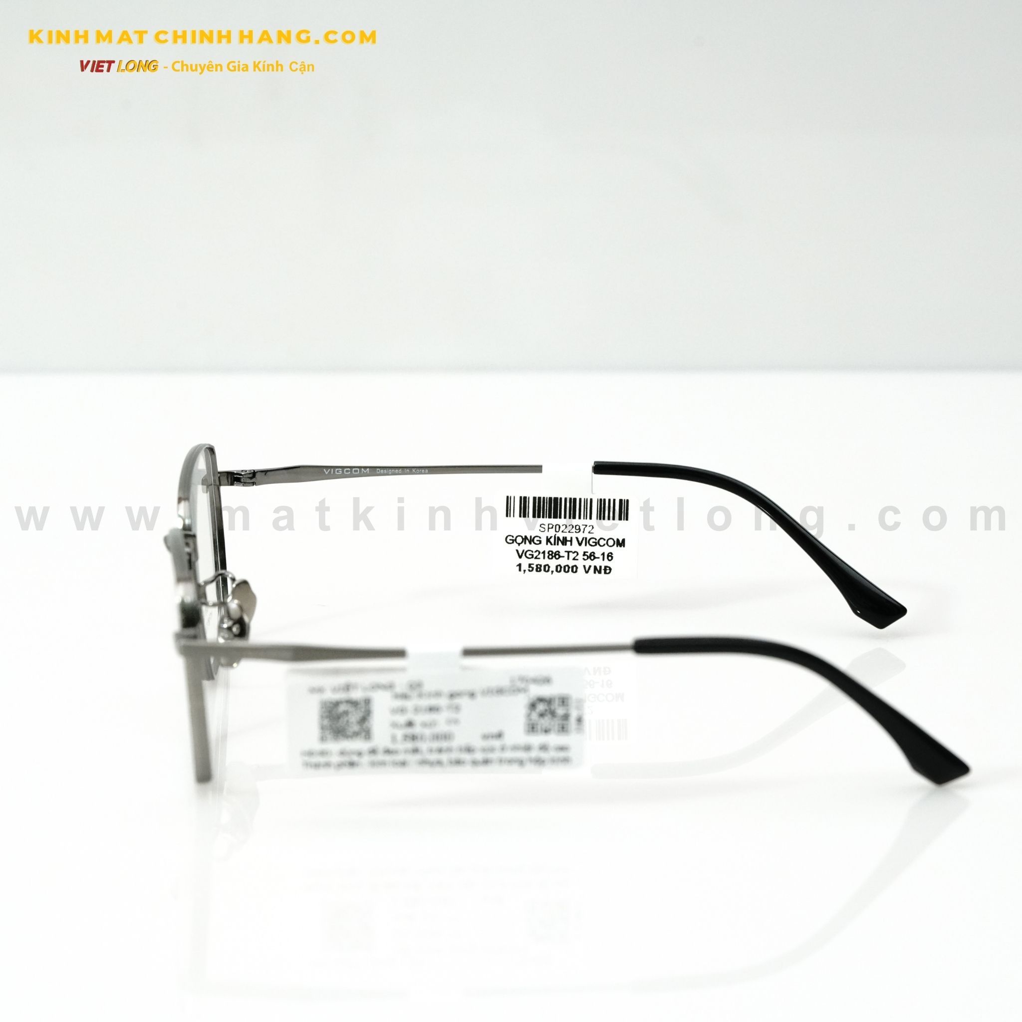  GỌNG KÍNH VIGCOM VG2186-T2 56-16 