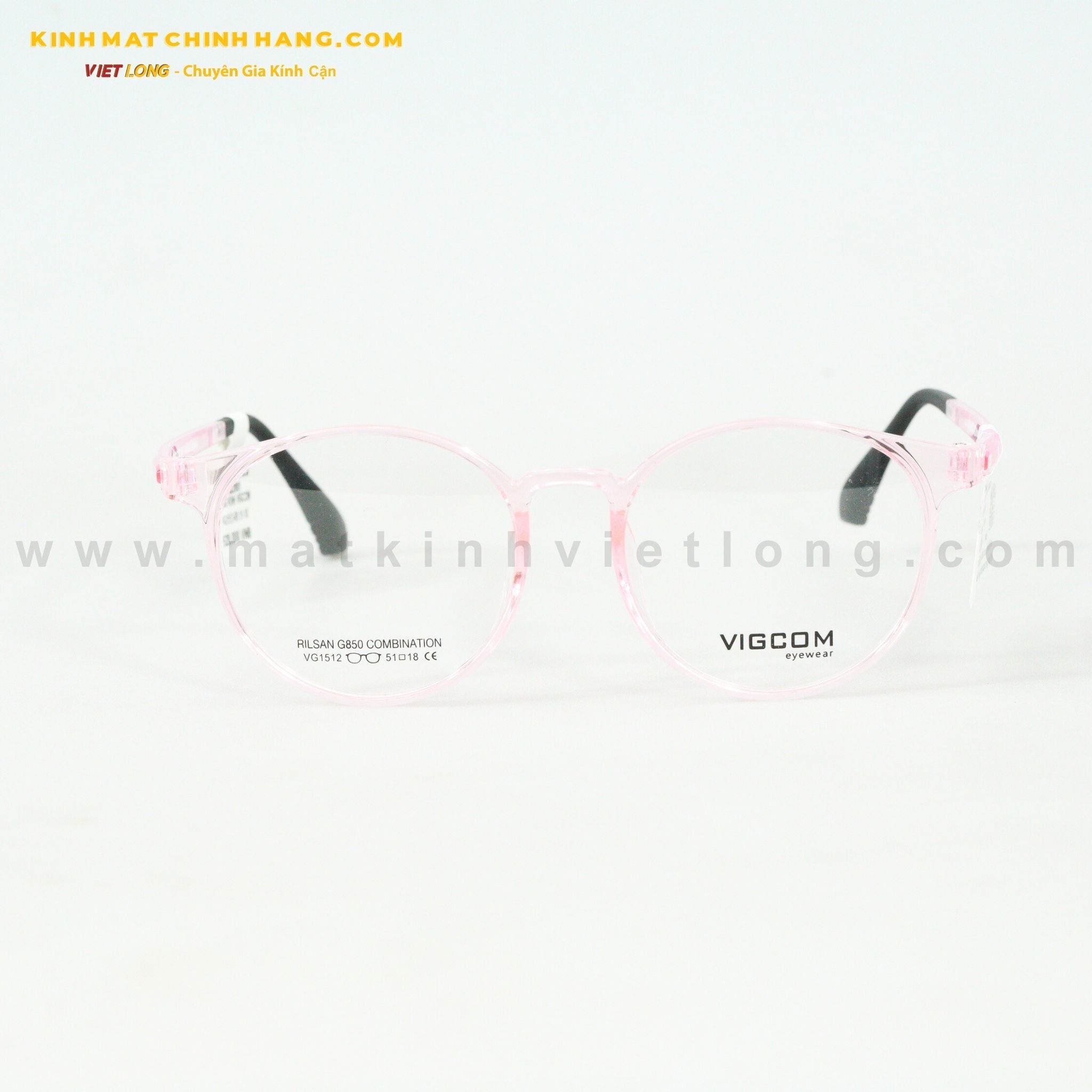  GỌNG KÍNH VIGCOM VG1512-R9 51-18 