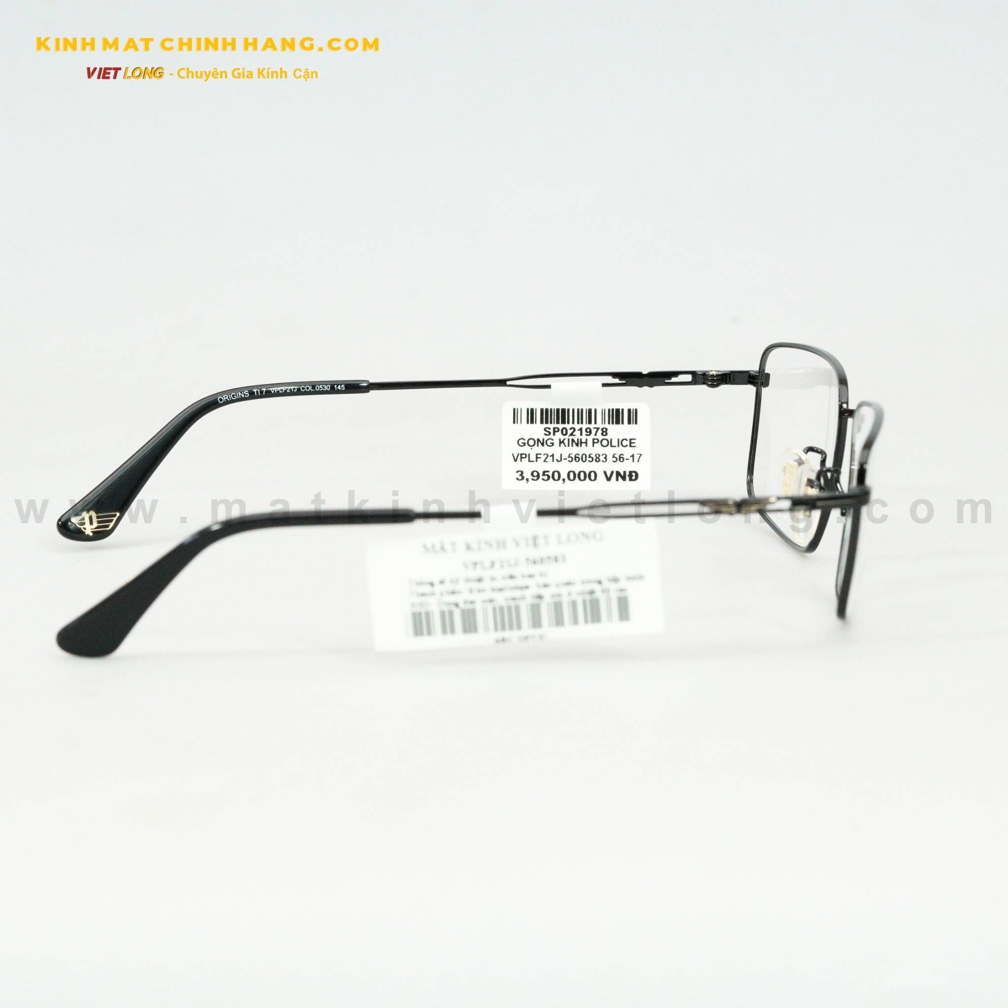  GỌNG KÍNH POLICE VPLF21J-560583 56-17 