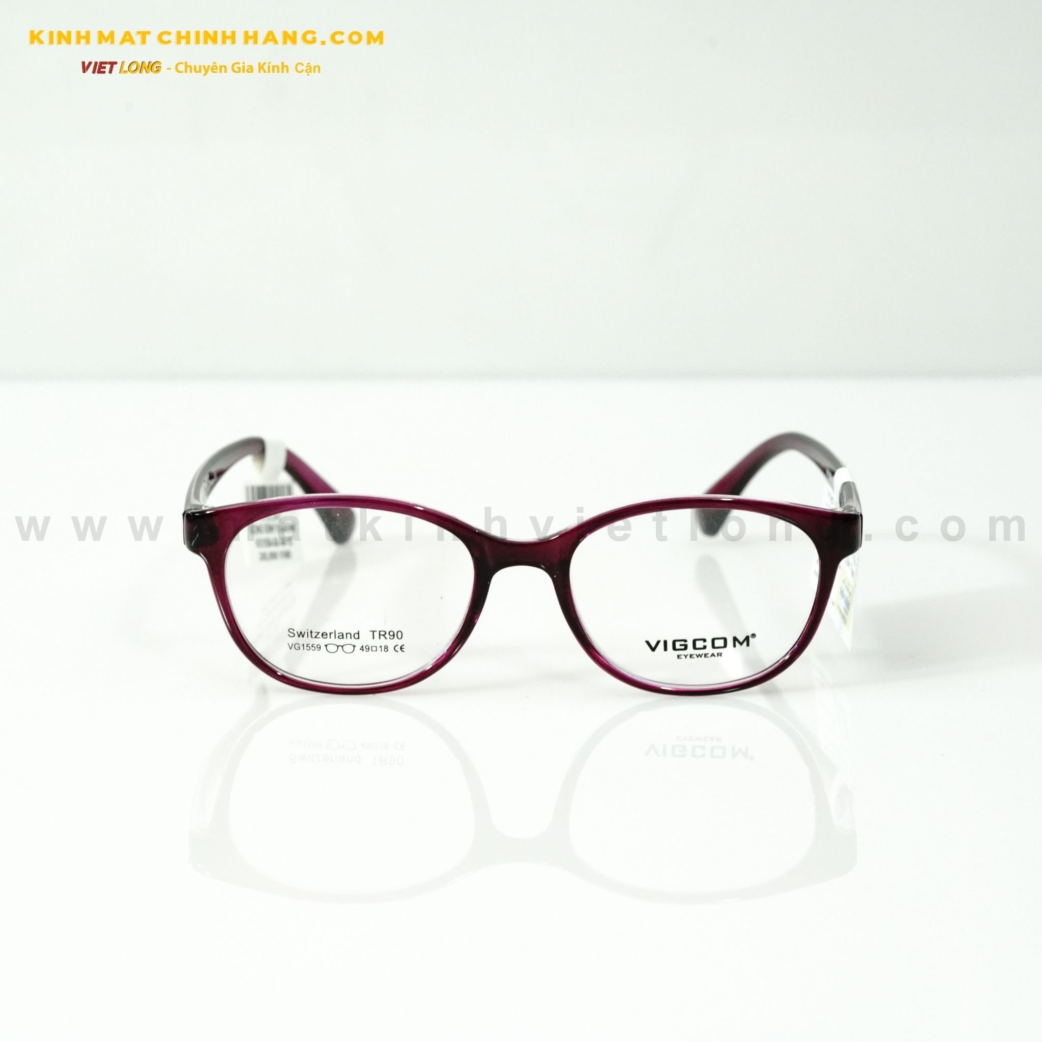  GỌNG KÍNH VIGCOM VG1559-K9 49-18 
