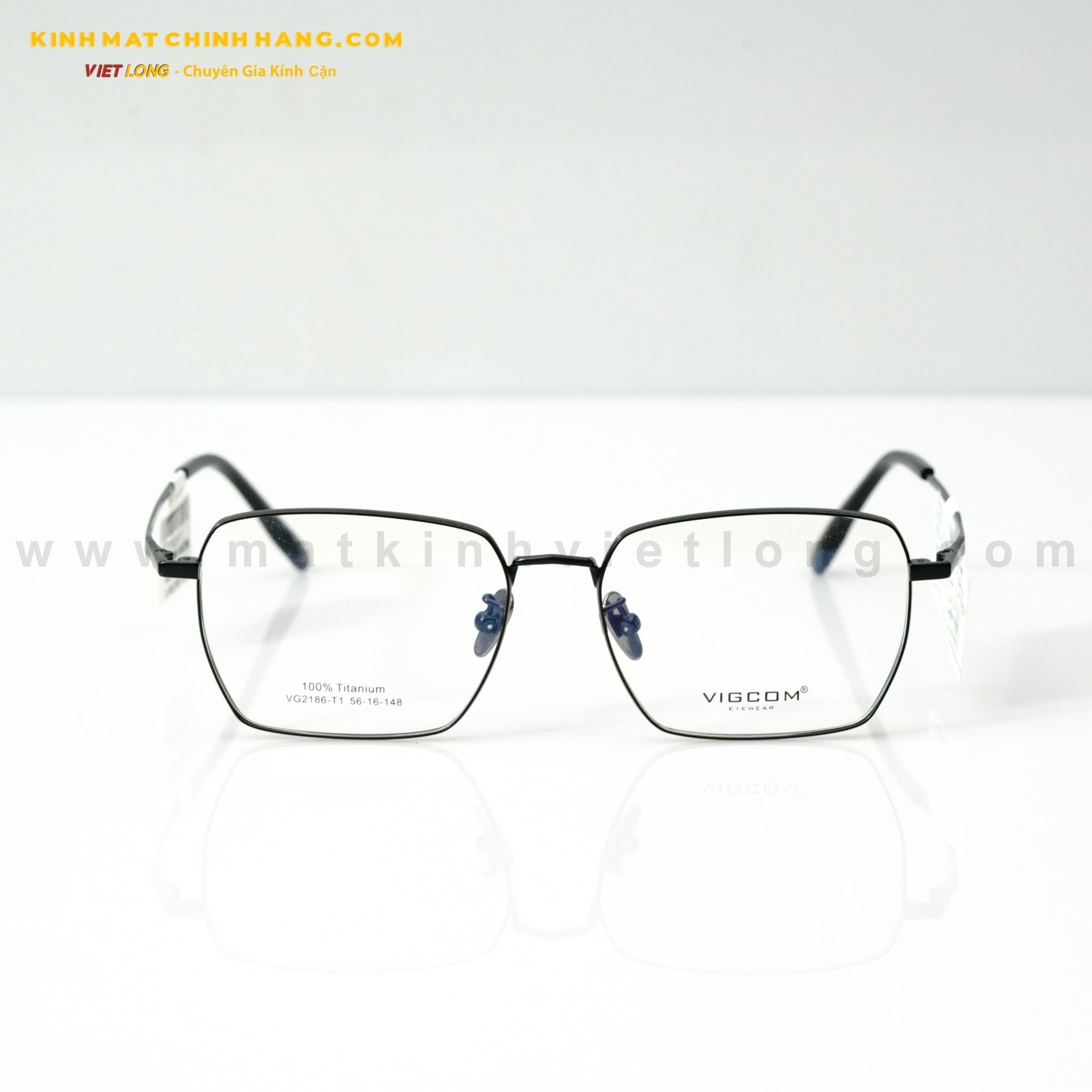  GỌNG KÍNH VIGCOM VG2186-T1 56-16 