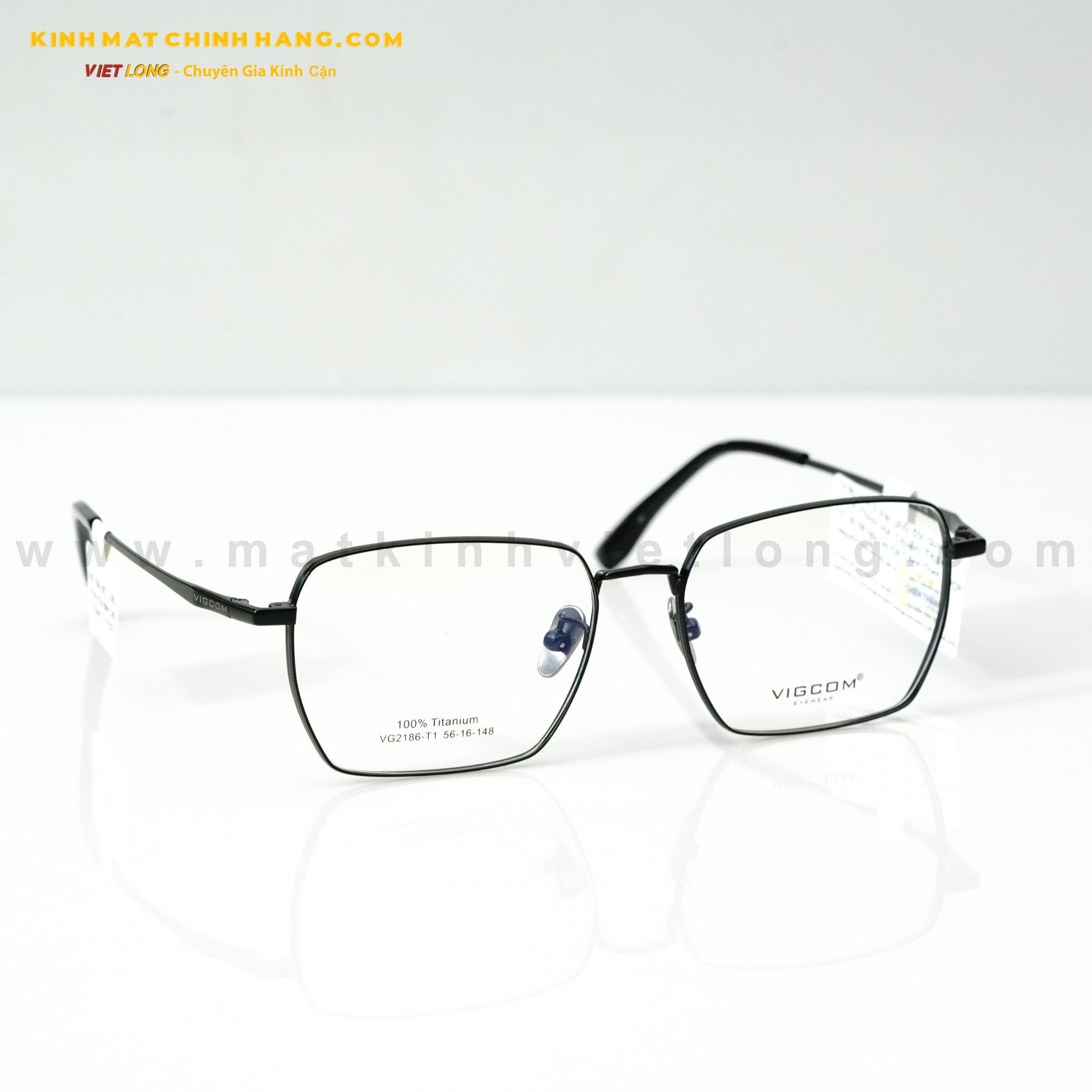  GỌNG KÍNH VIGCOM VG2186-T1 56-16 
