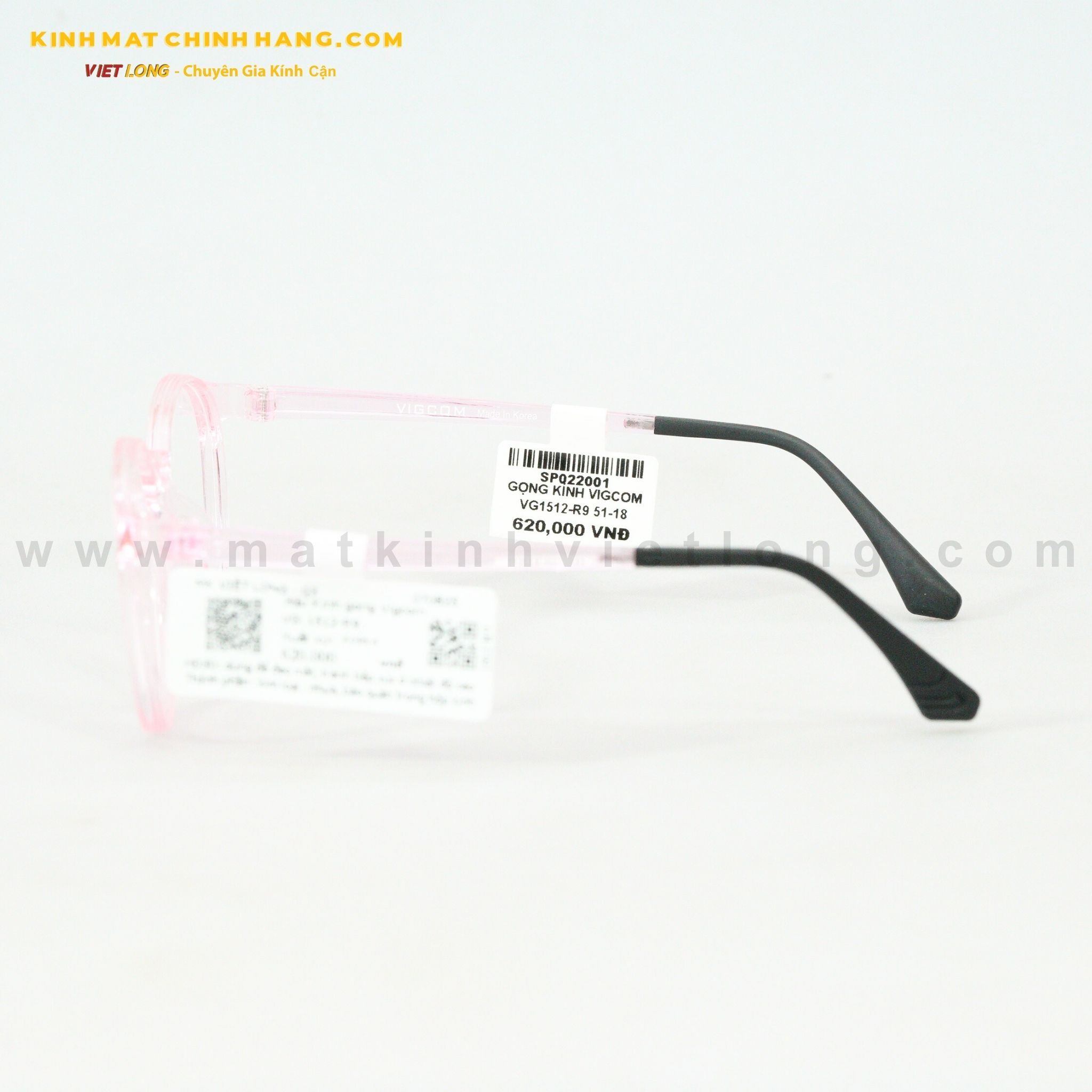  GỌNG KÍNH VIGCOM VG1512-R9 51-18 