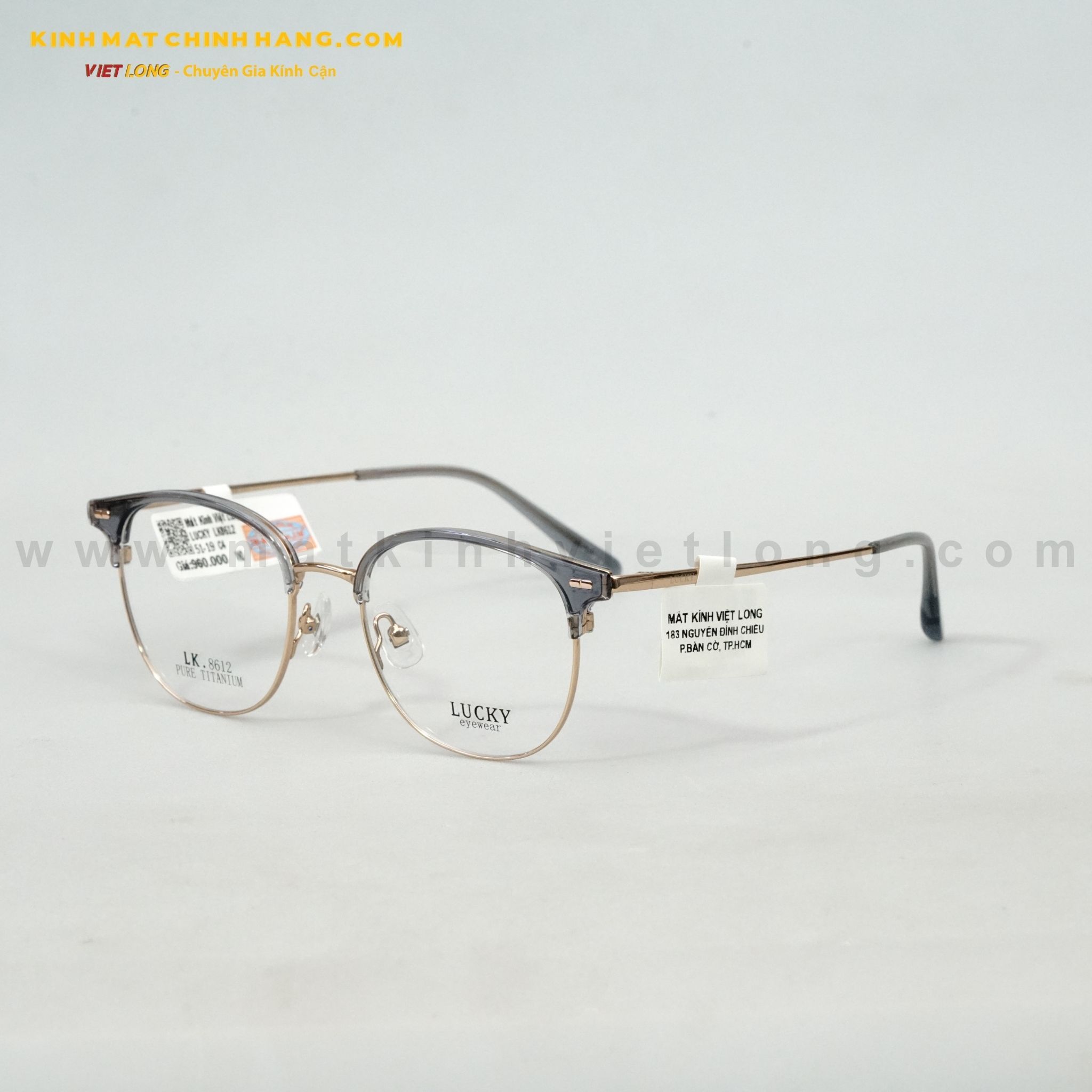  GỌNG KÍNH LUCKY LK8612-C4 51-19 