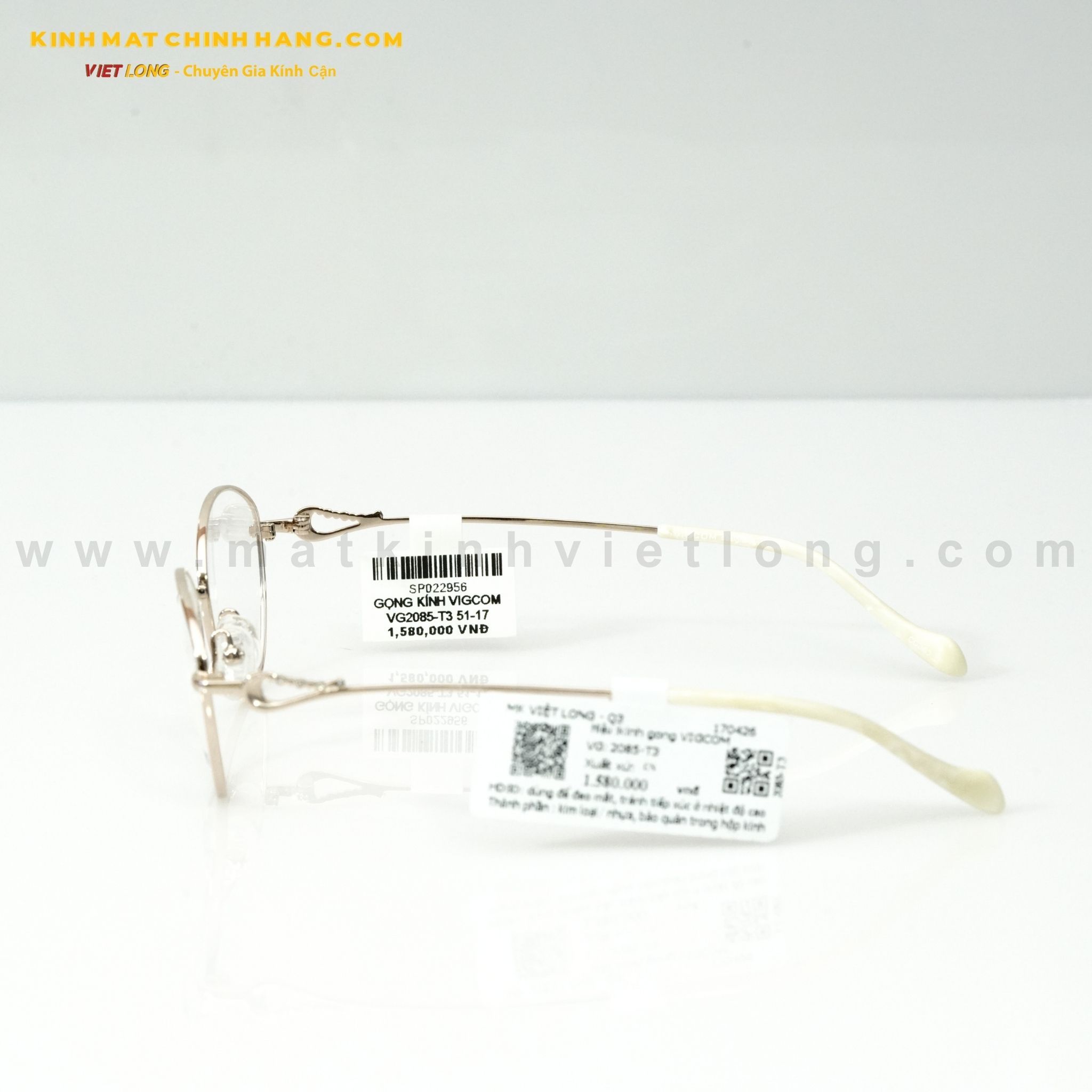  GỌNG KÍNH VIGCOM VG2085-T3 51-17 