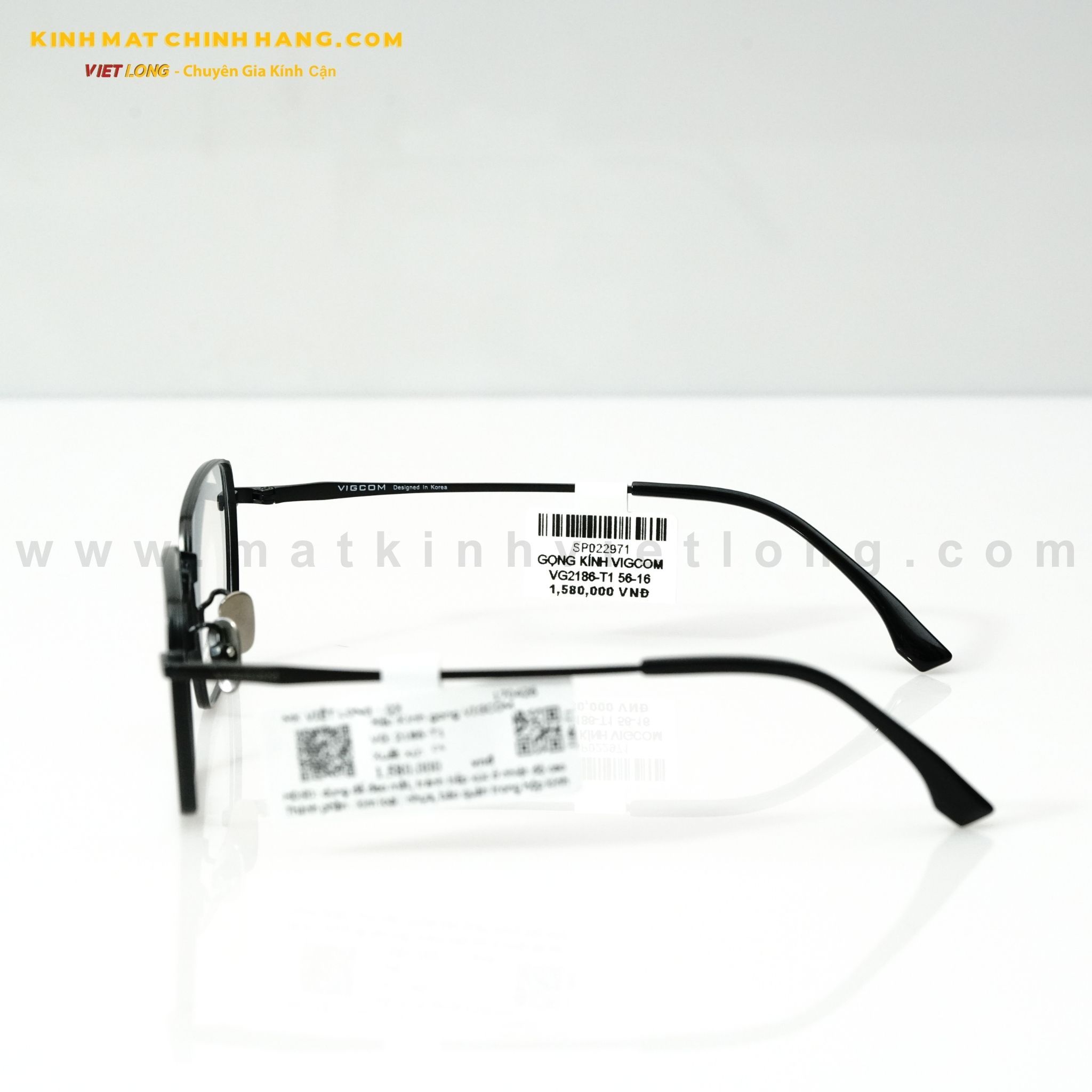  GỌNG KÍNH VIGCOM VG2186-T1 56-16 