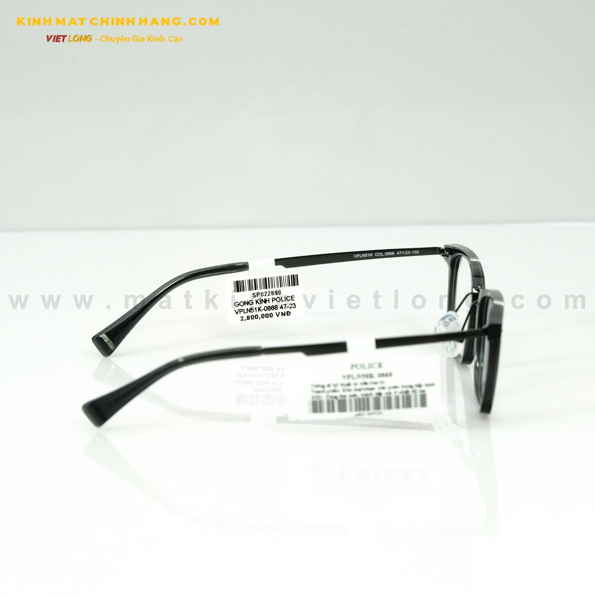  GỌNG KÍNH POLICE VPLN51K-0868 47-23 