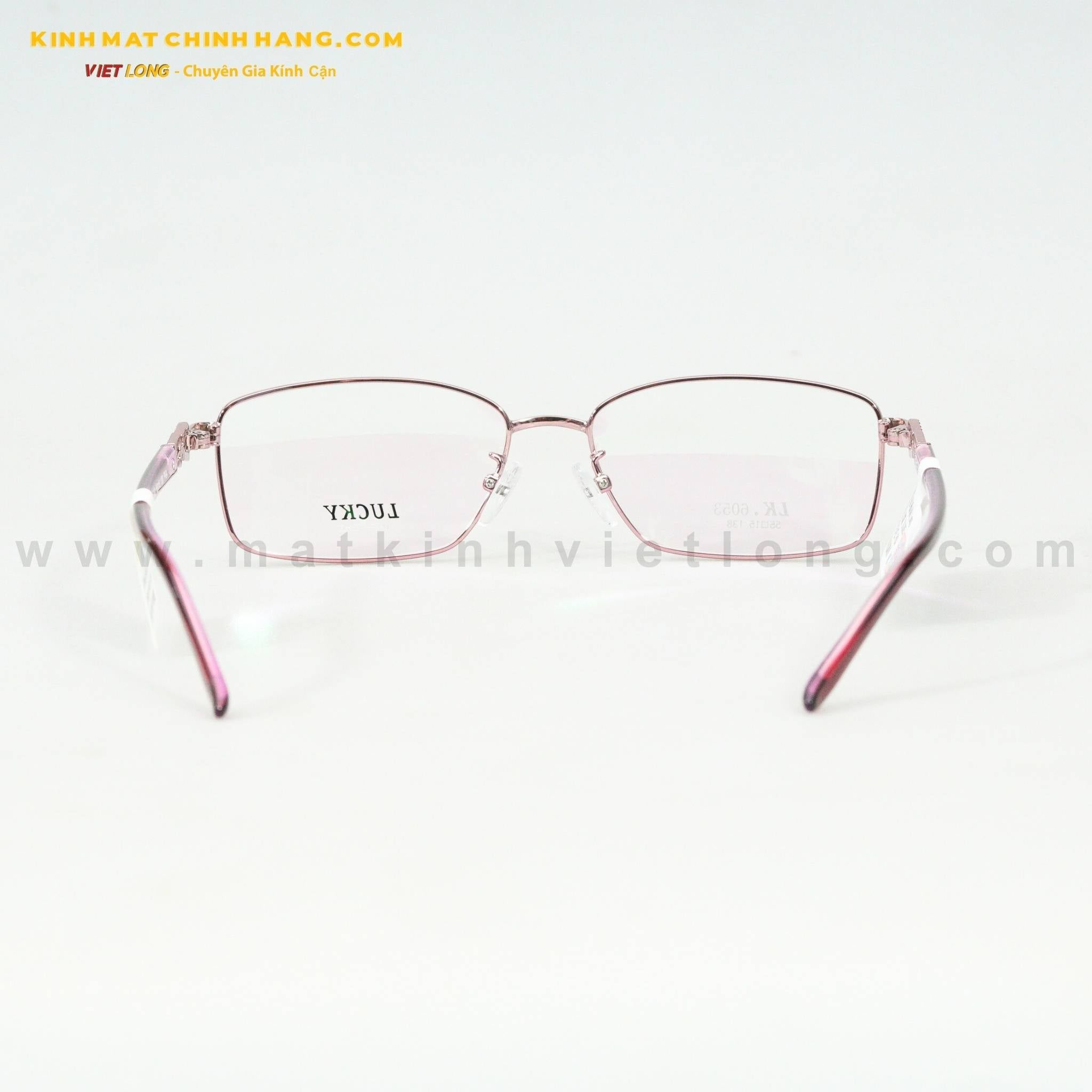  GỌNG KÍNH LUCKY LK6053-PKA 55-15 