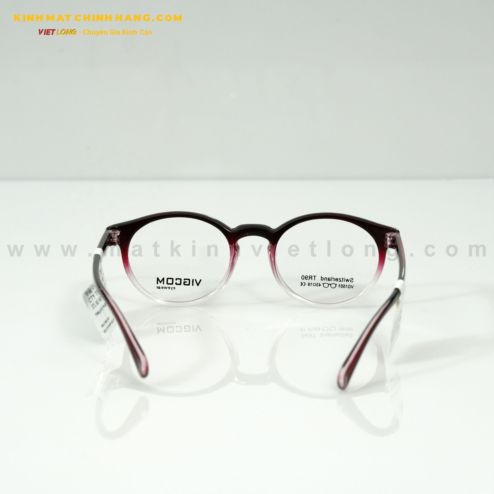  GỌNG KÍNH VIGCOM VG1551-K6 43-19 
