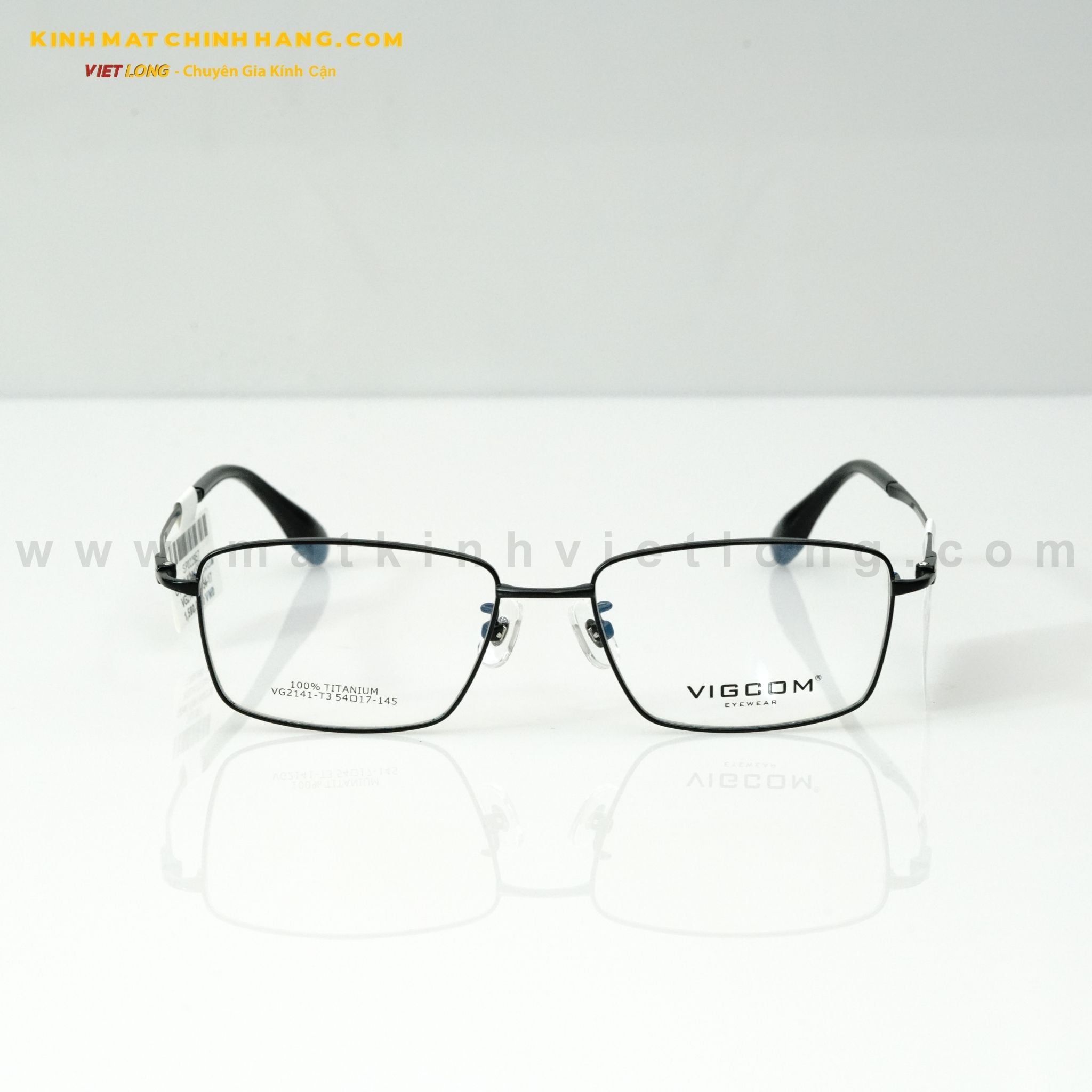  GỌNG KÍNH VIGCOM VG2141-T3 54-17 
