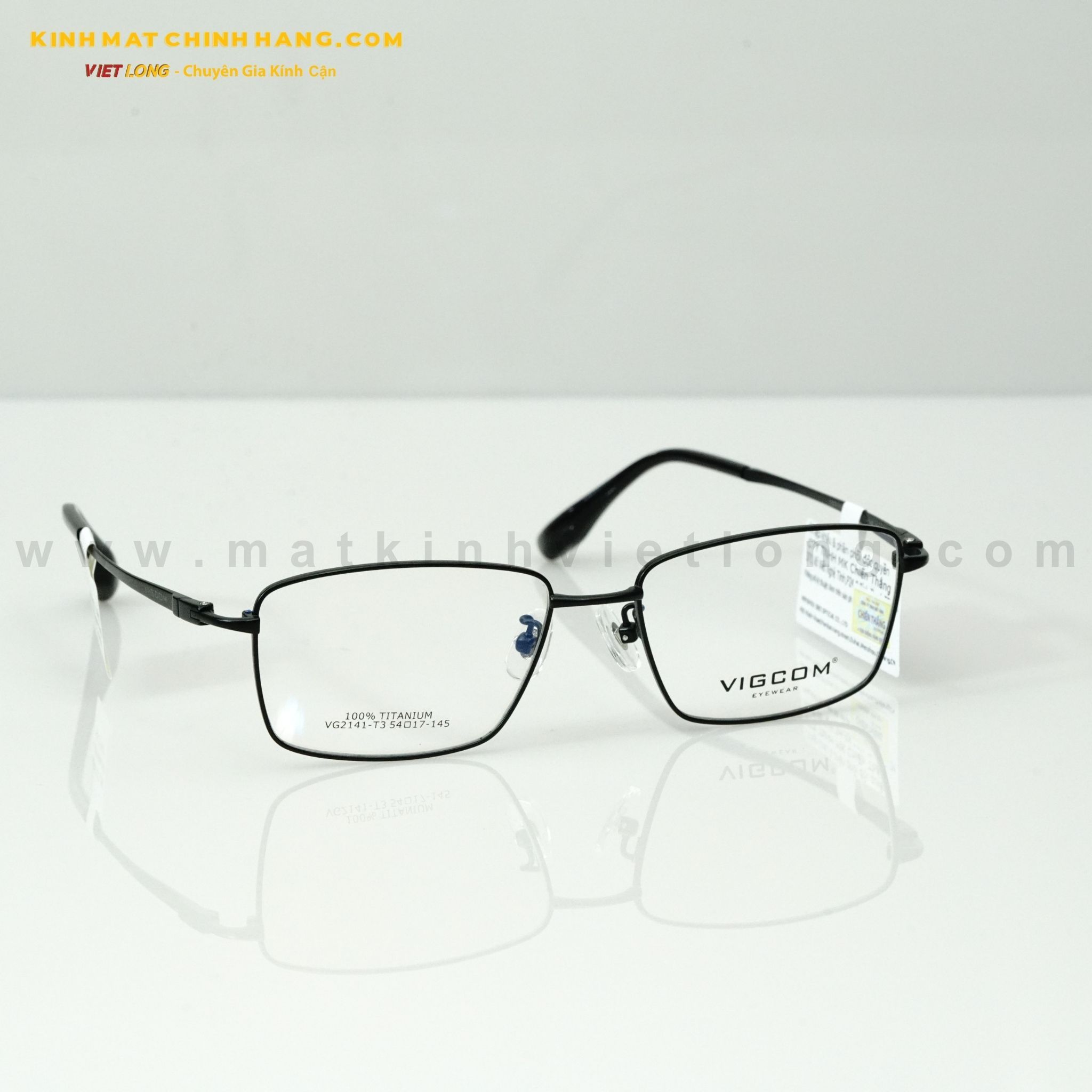  GỌNG KÍNH VIGCOM VG2141-T3 54-17 