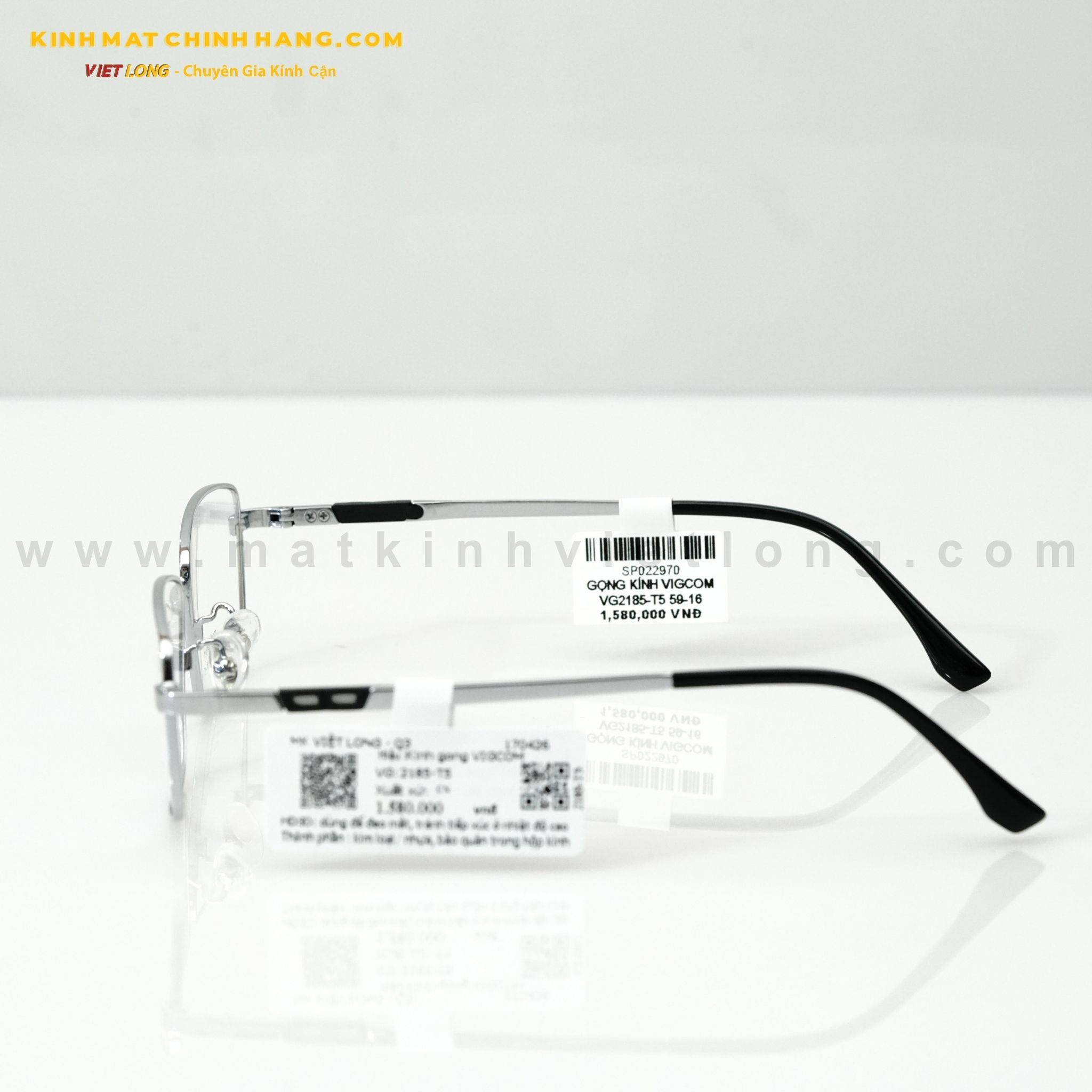  GỌNG KÍNH VIGCOM VG2185-T5 59-16 