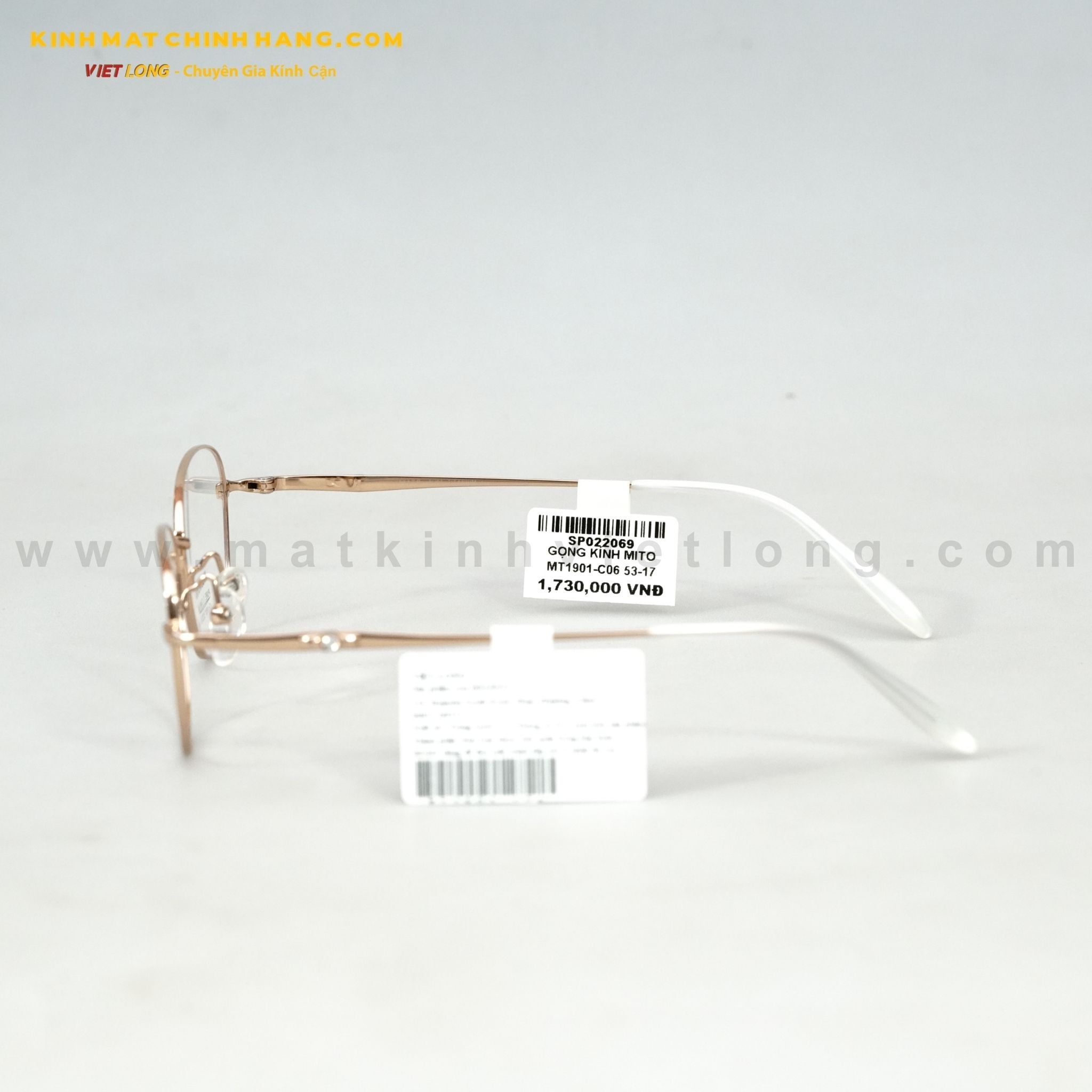  GỌNG KÍNH MITO MT1901-C06 53-17 