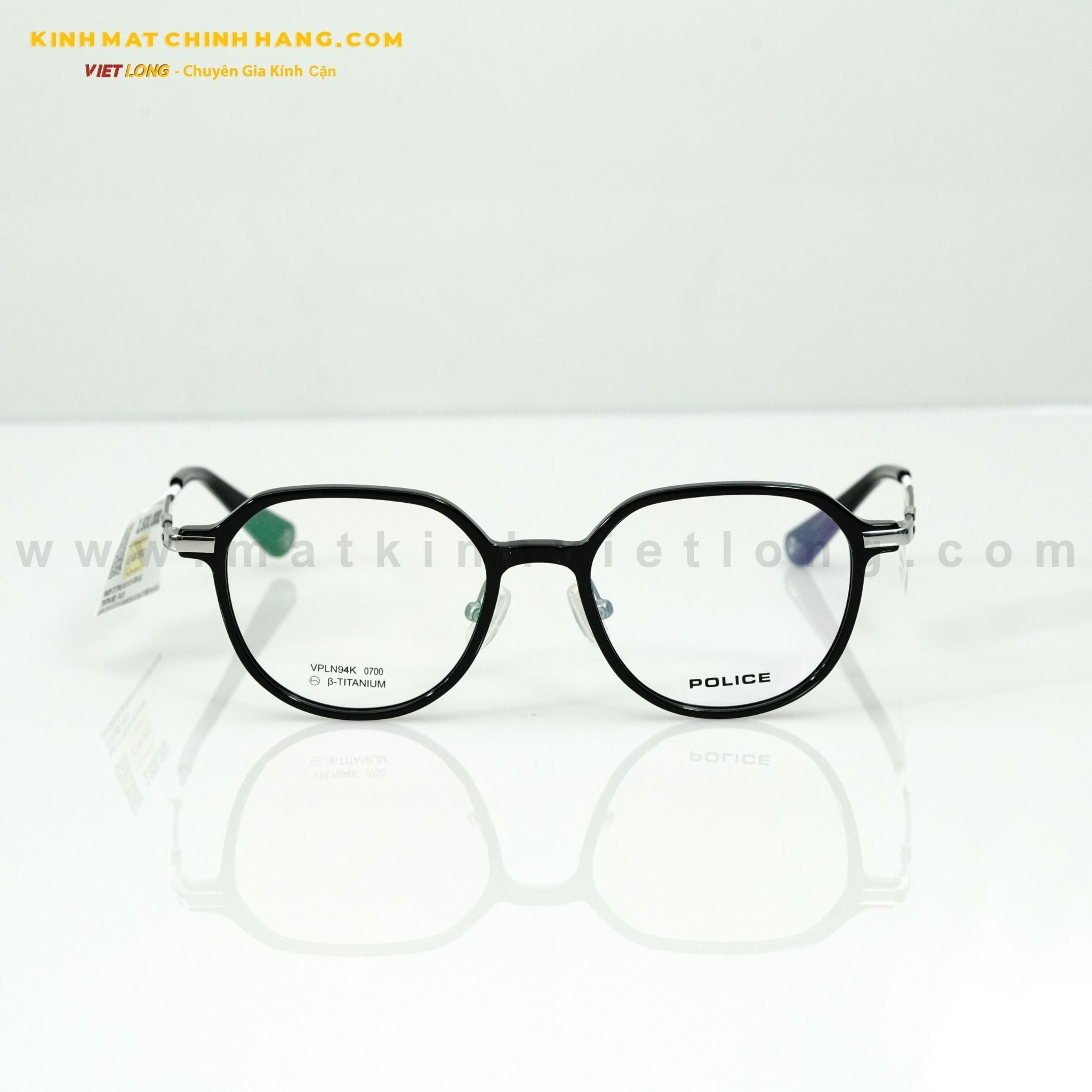  GỌNG KÍNH POLICE VPLN94K-0700 52-19 