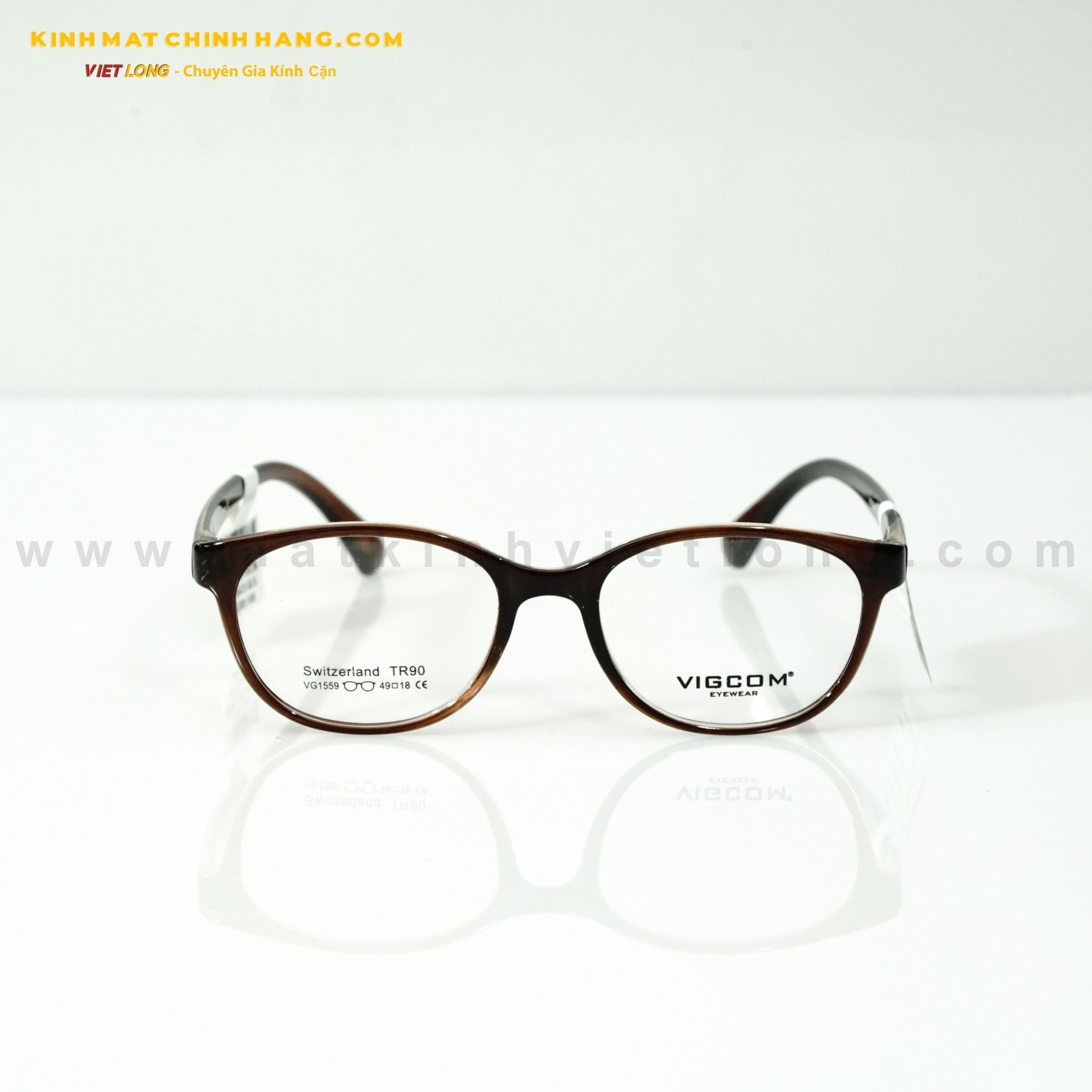  GỌNG KÍNH VIGCOM VG1559-K10 49-18 