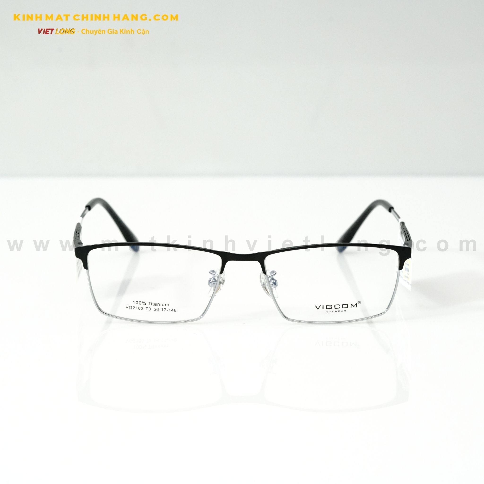  GỌNG KÍNH VIGCOM VG2183-T3 56-17 