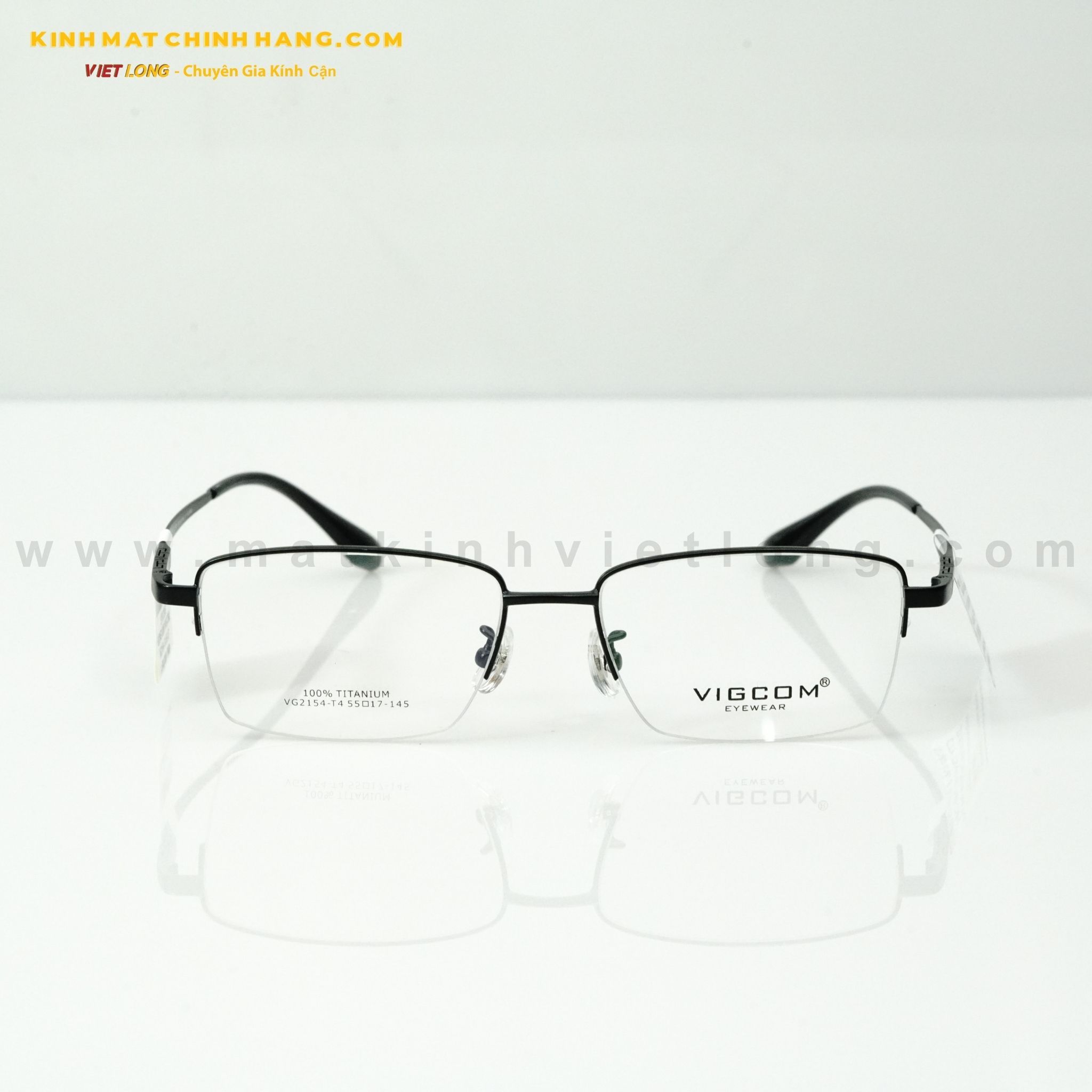  GỌNG KÍNH VIGCOM VG2154-T4 55-17 