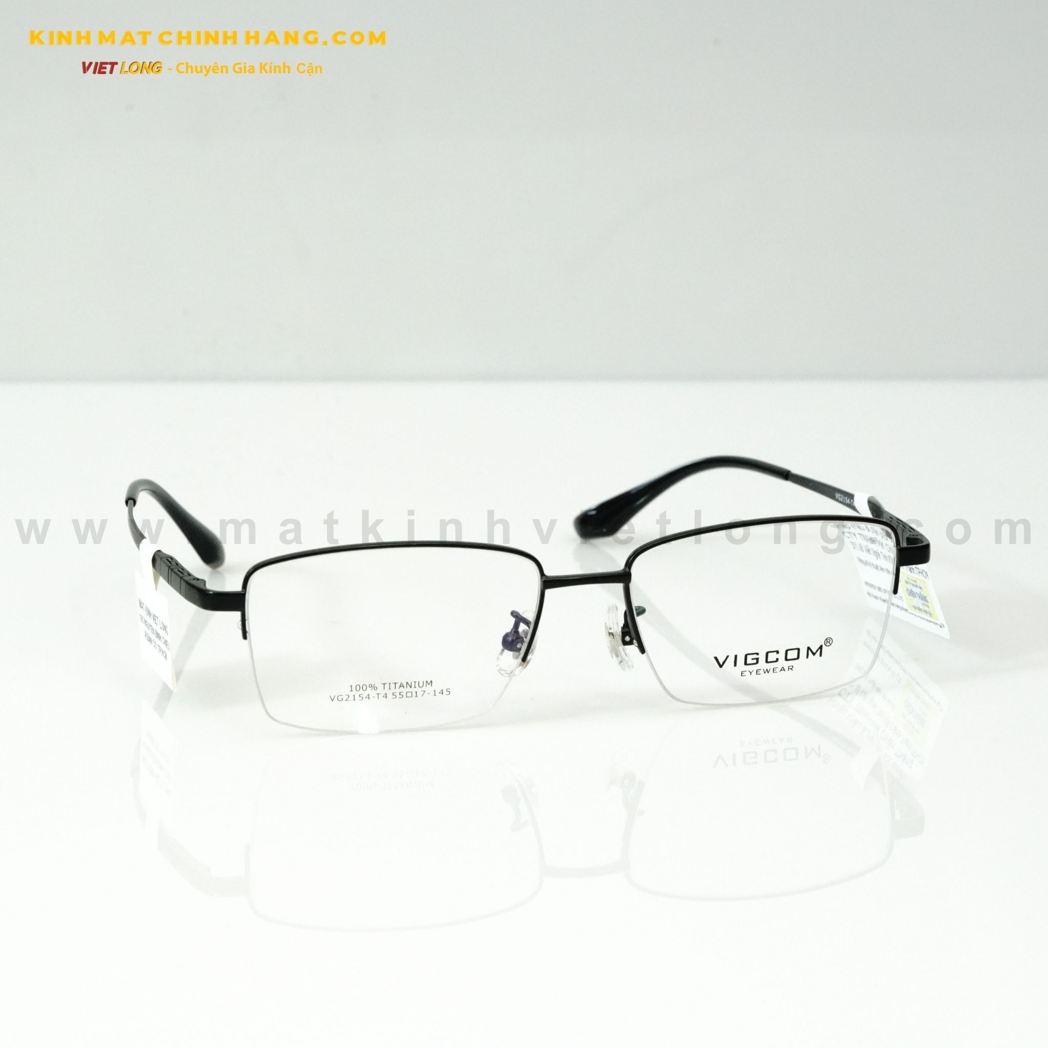  GỌNG KÍNH VIGCOM VG2154-T4 55-17 