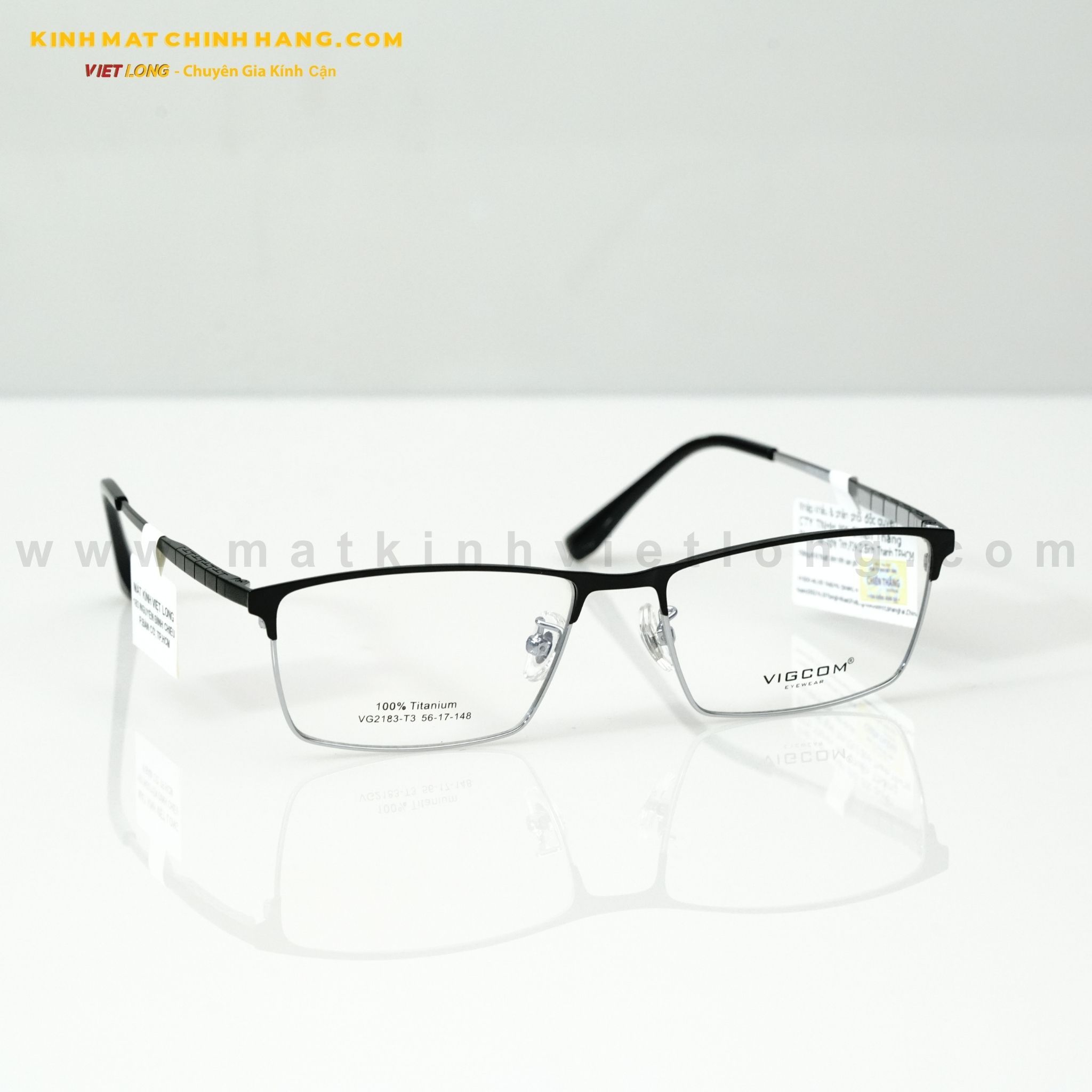  GỌNG KÍNH VIGCOM VG2183-T3 56-17 