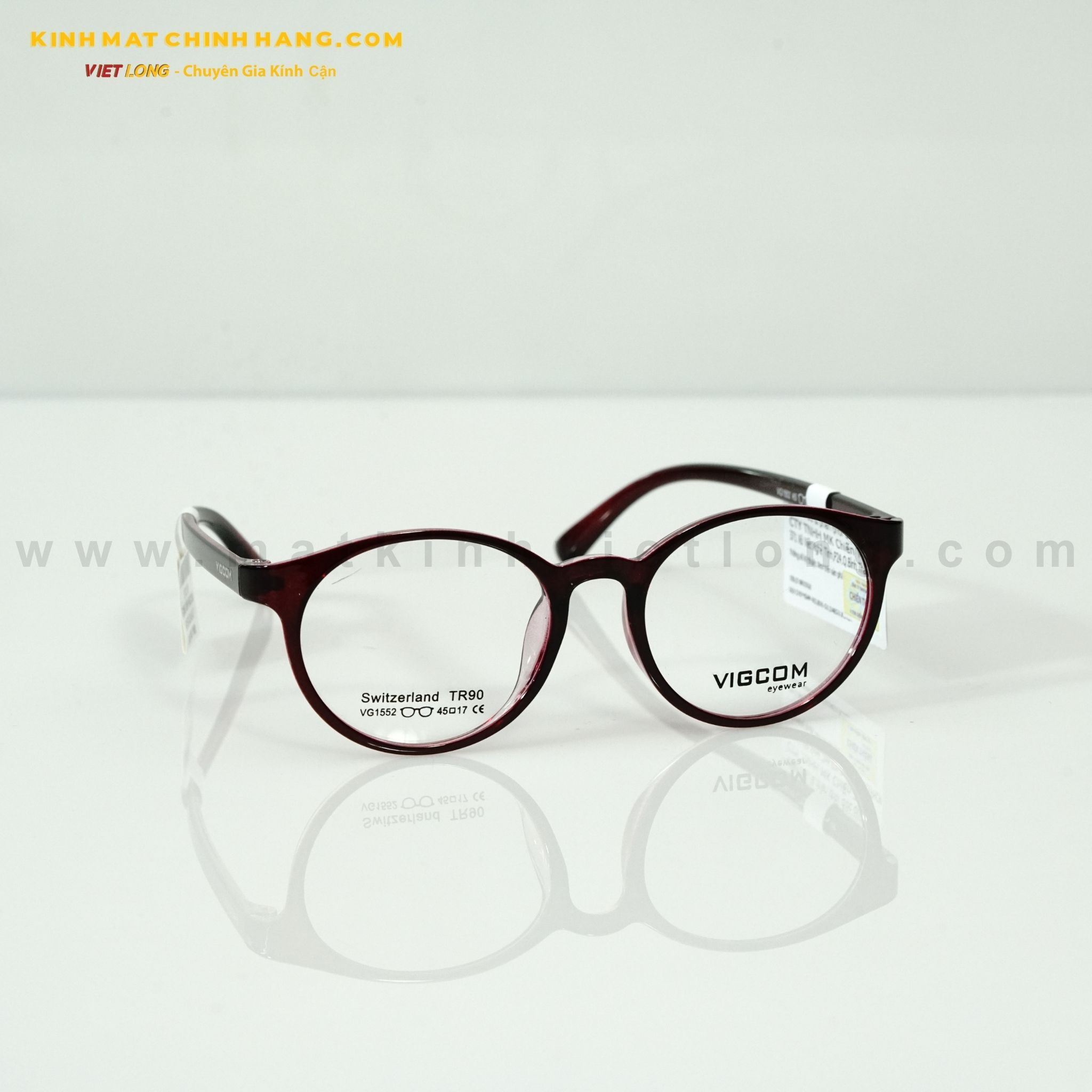  GỌNG KÍNH VIGCOM VG1552-K5 45-17 