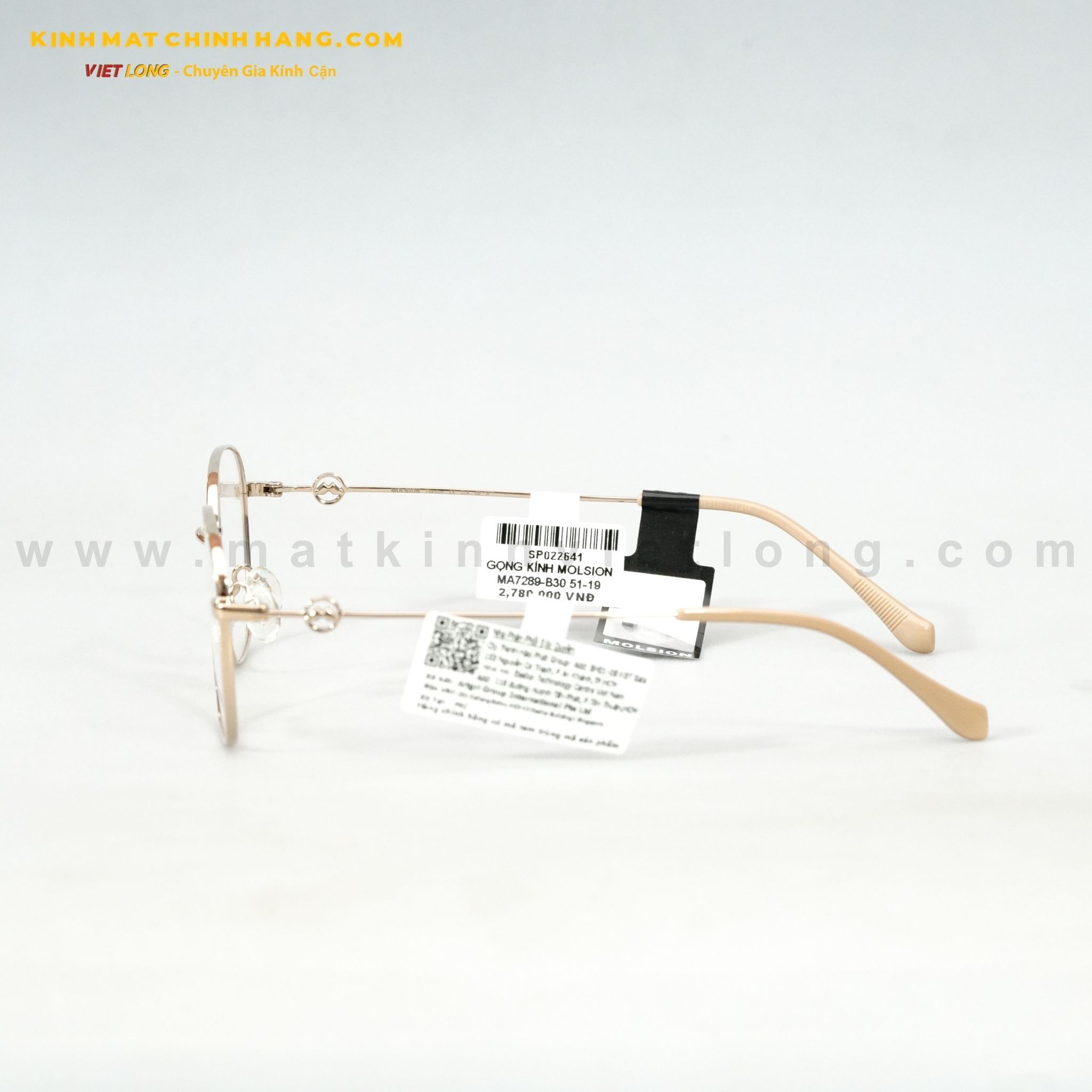  GỌNG KÍNH MOLSION MA7289-B30 51-19 