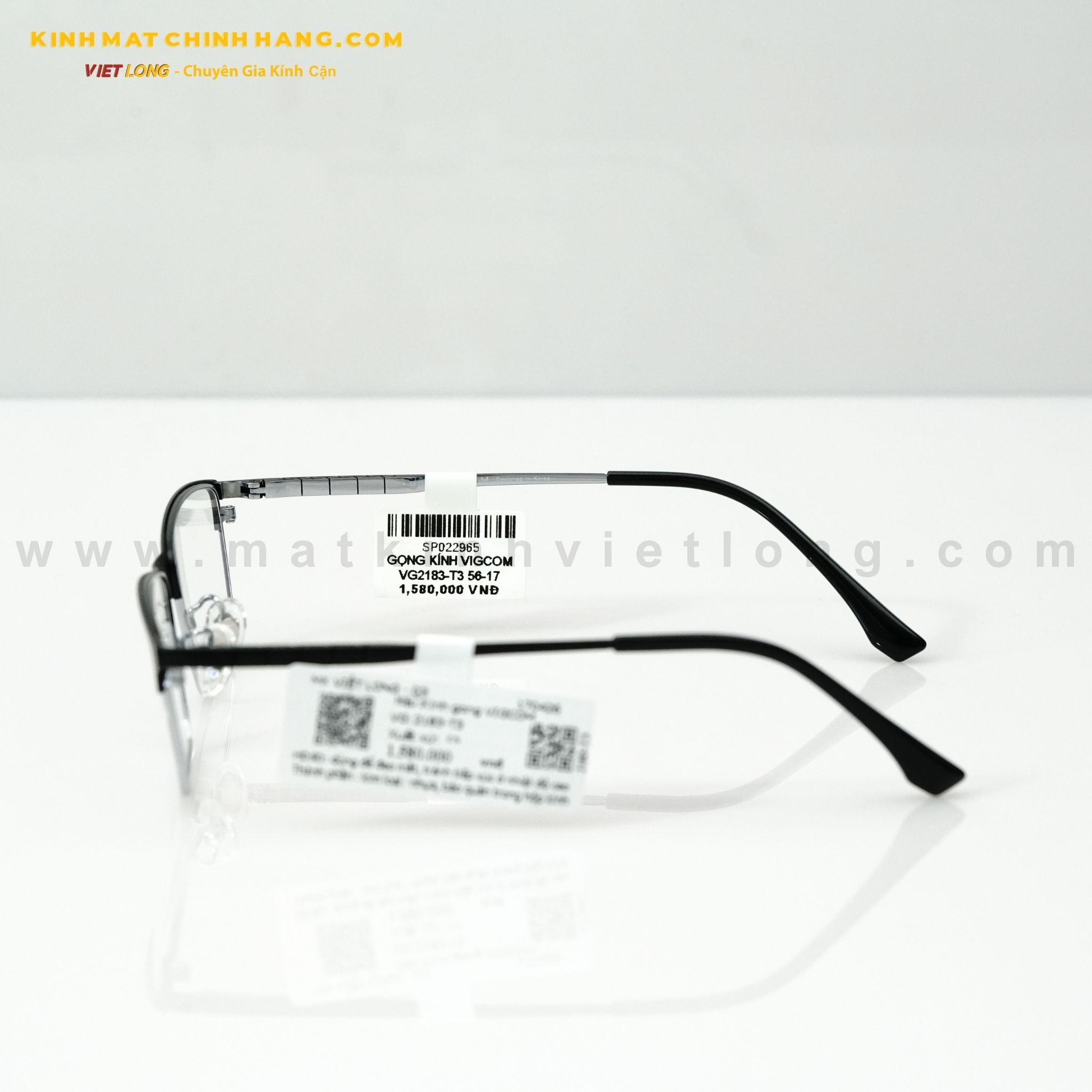  GỌNG KÍNH VIGCOM VG2183-T3 56-17 
