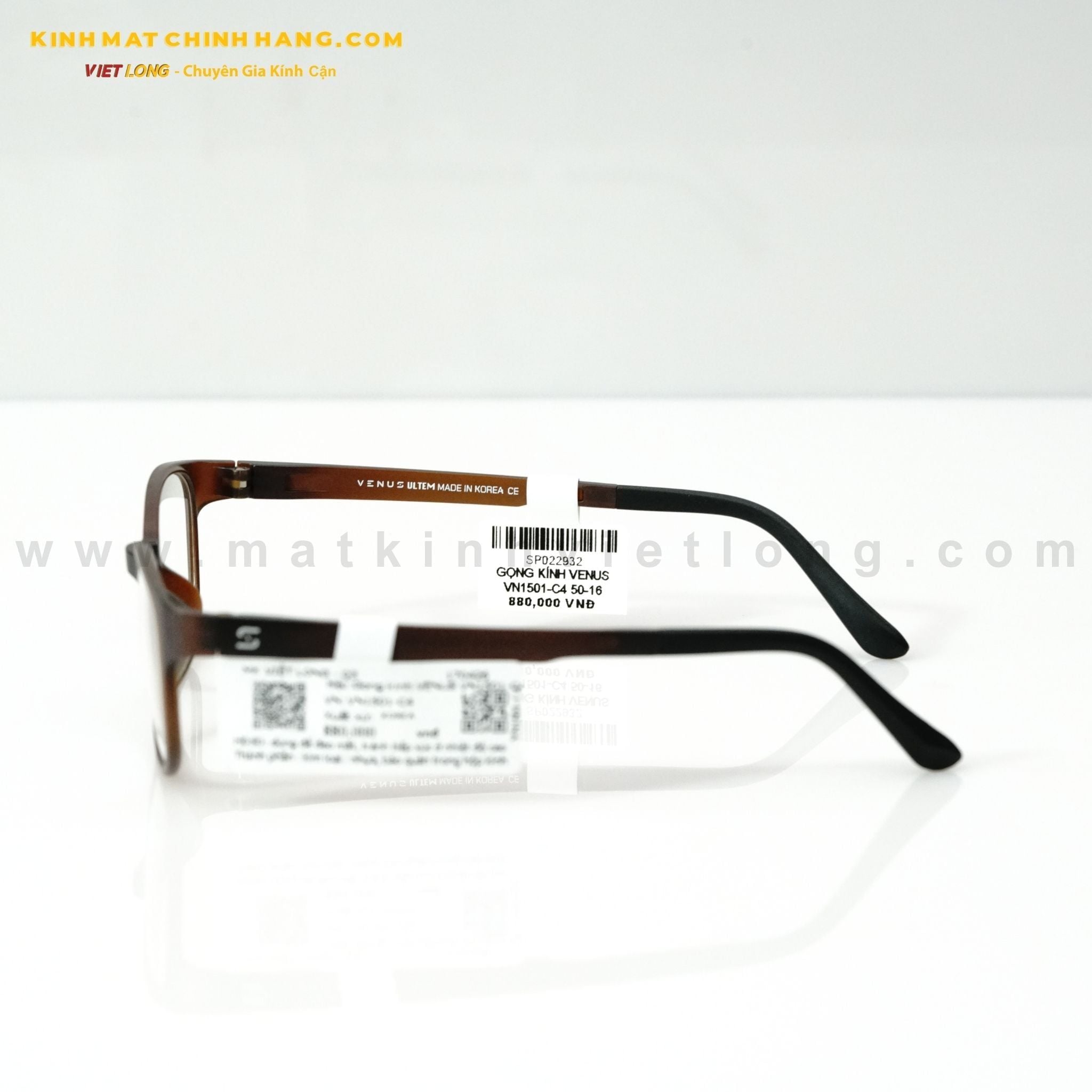  GỌNG KÍNH VENUS VN1501-C4 50-16 