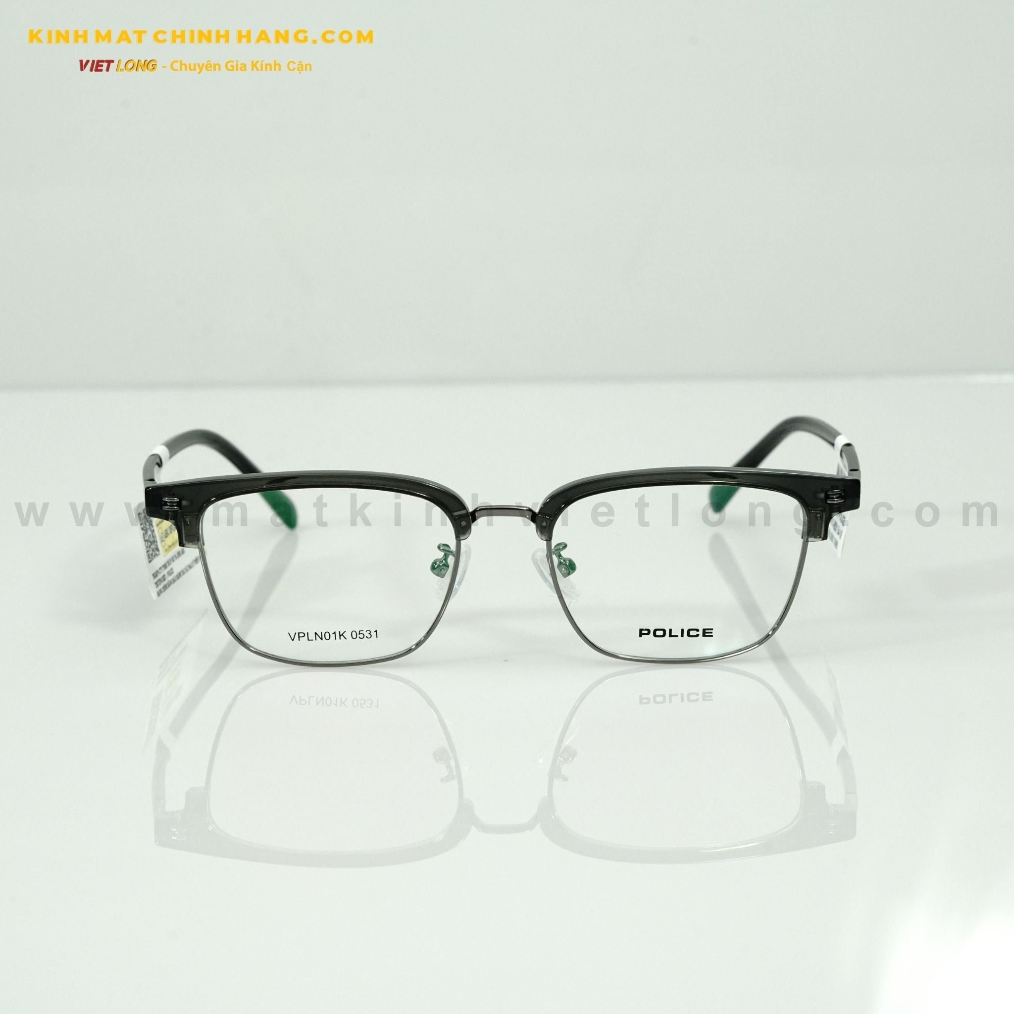  GỌNG KÍNH POLICE VPLN01K-0531 54-19 