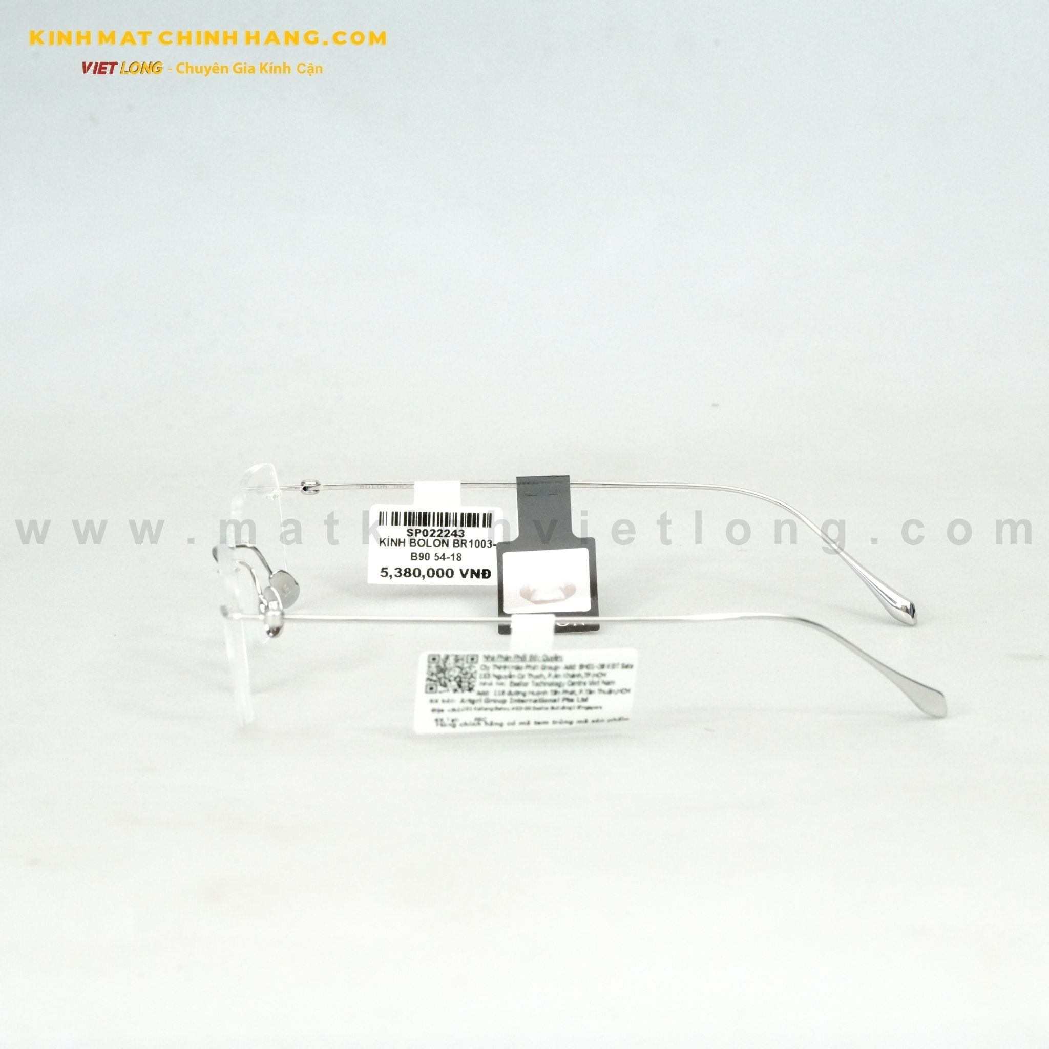  GỌNG KÍNH BOLON BR1003-B90 54-18 